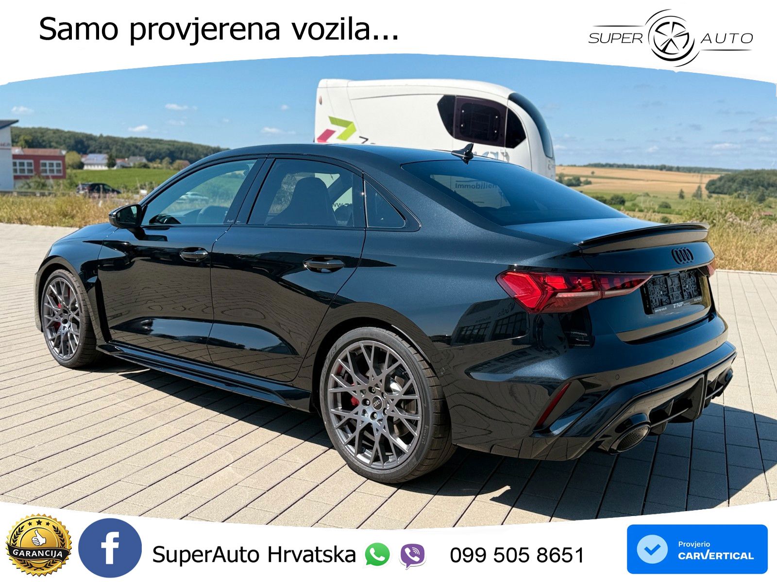 Audi RS3 Sedan 2.5 TFSI (400 KS) quattro S tronic LED+GR SJED+ACC