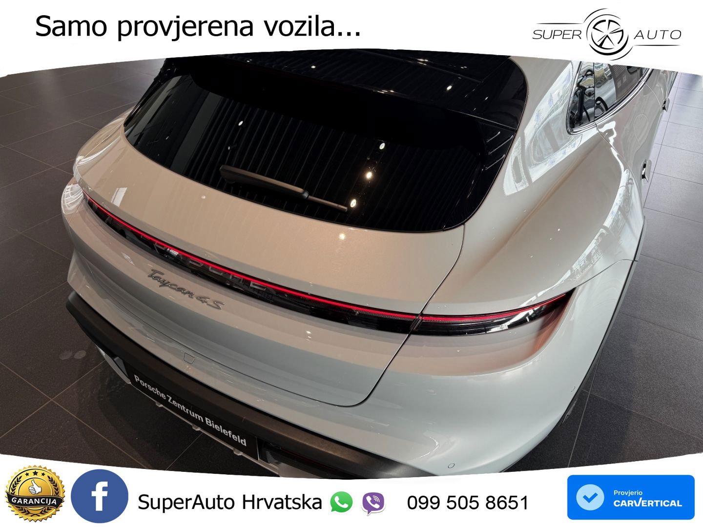 Porsche Taycan Cross Turismo 4S 105 kWh (598 KS)