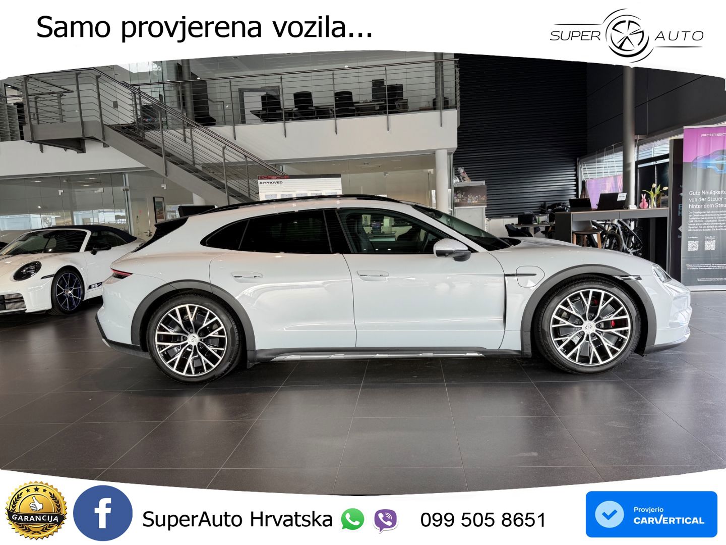 Porsche Taycan Cross Turismo 4S 105 kWh (598 KS)