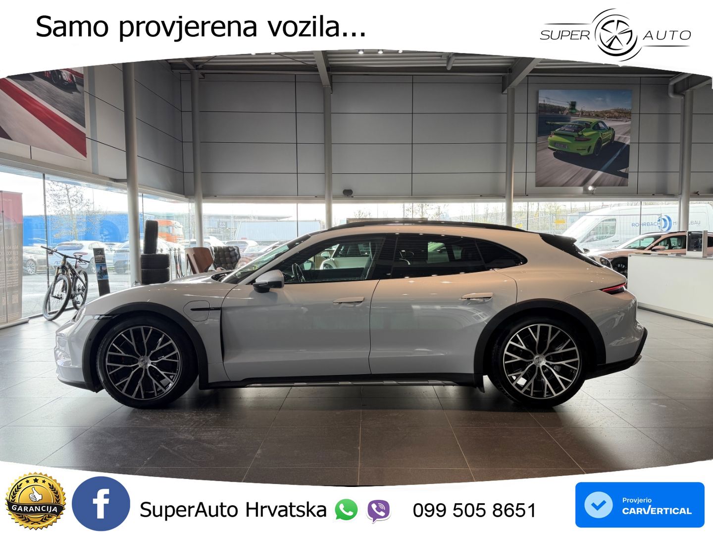 Porsche Taycan Cross Turismo 4S 105 kWh (598 KS)