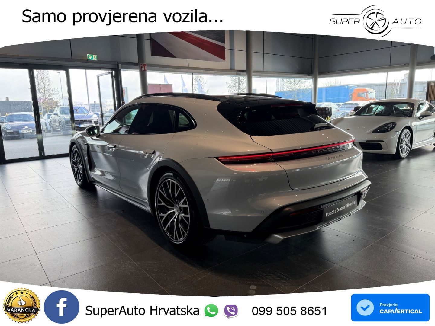 Porsche Taycan Cross Turismo 4S 105 kWh (598 KS)