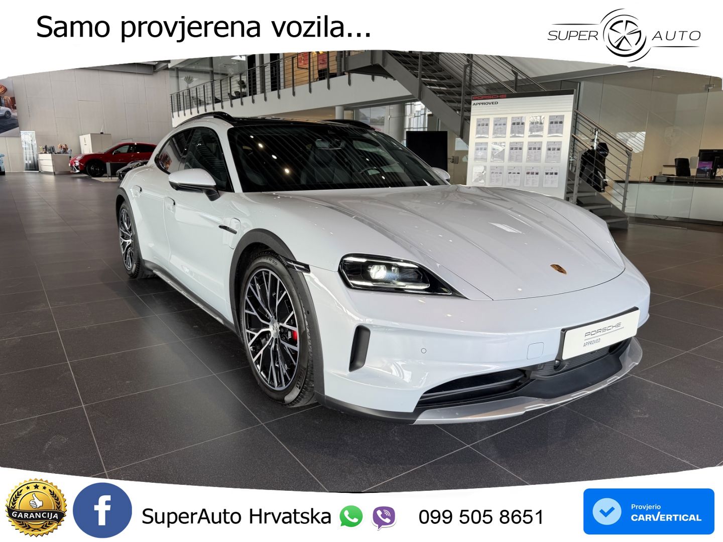 Porsche Taycan Cross Turismo 4S 105 kWh (598 KS)