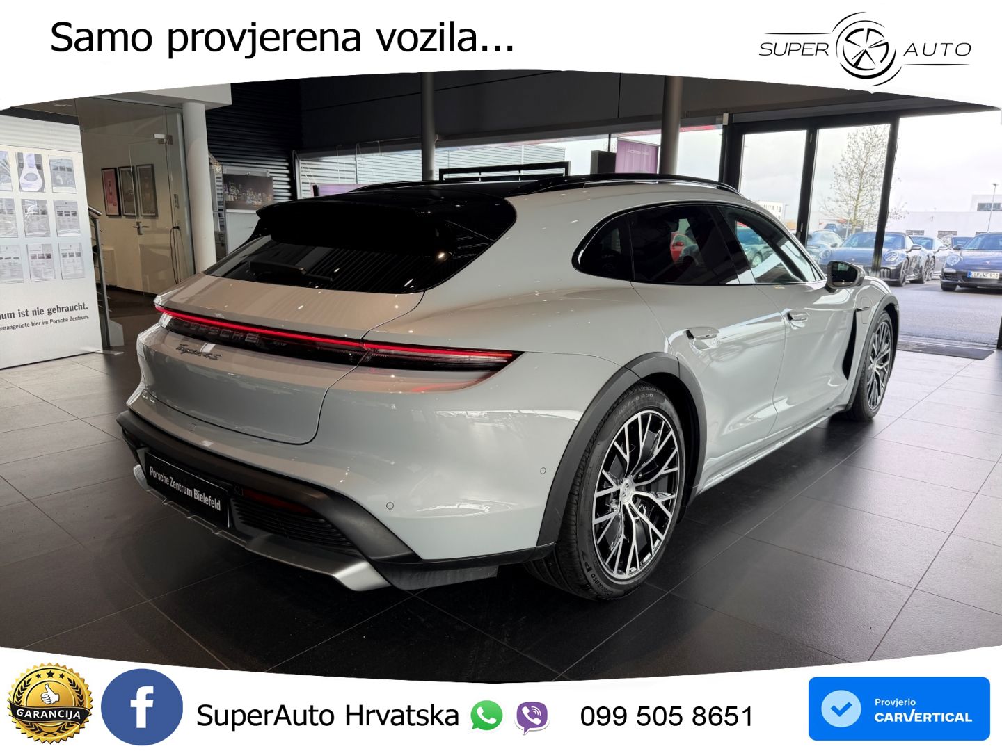 Porsche Taycan Cross Turismo 4S 105 kWh (598 KS)