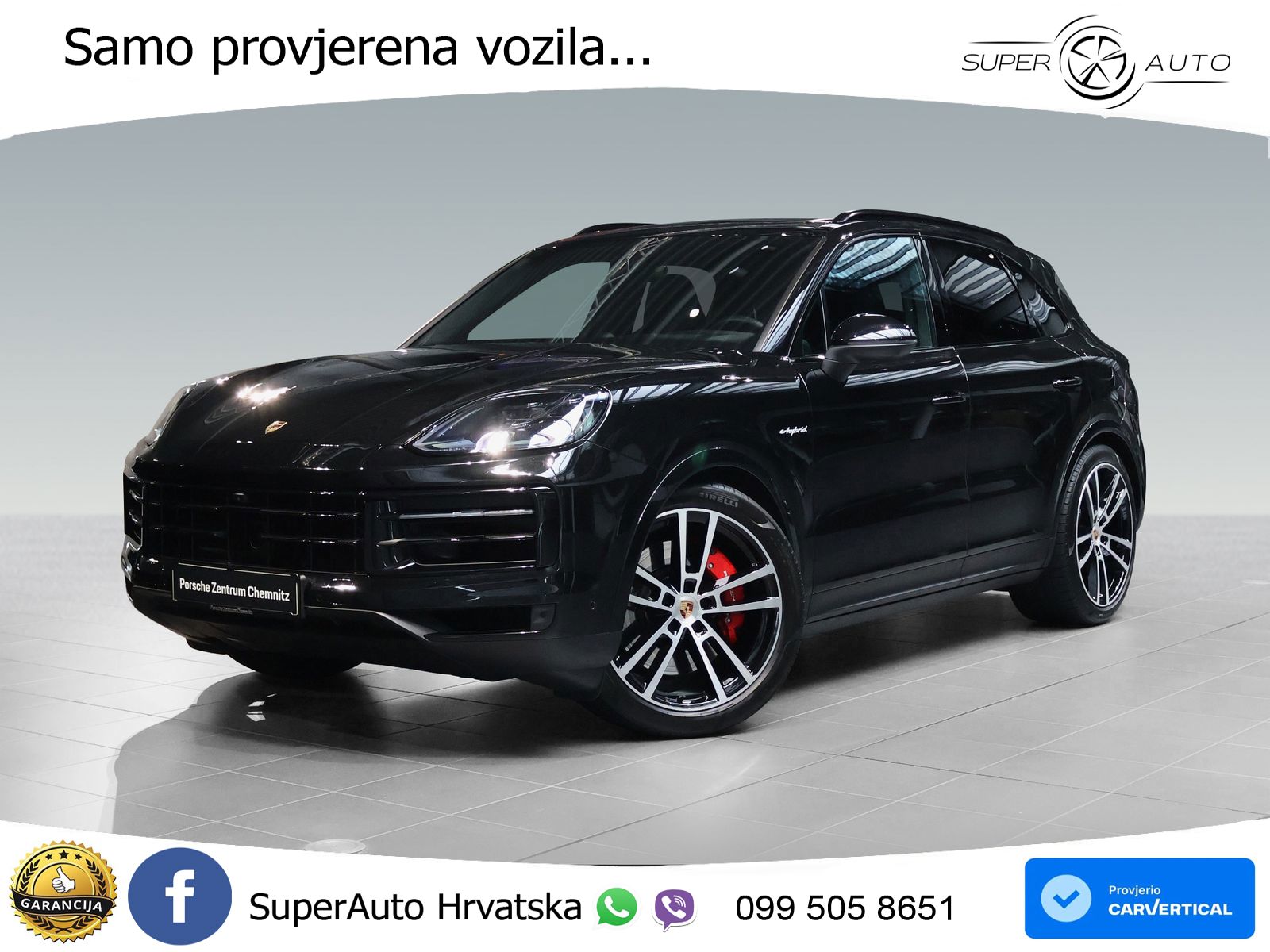 Porsche Cayenne S 3.0 V6 (519 KS) E-Hybrid Tiptronic S
