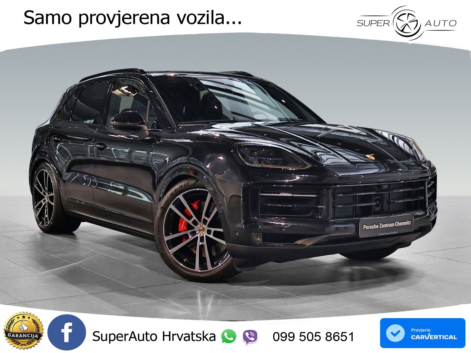 Porsche Cayenne S 3.0 V6 (519 KS) E-Hybrid Tiptronic S