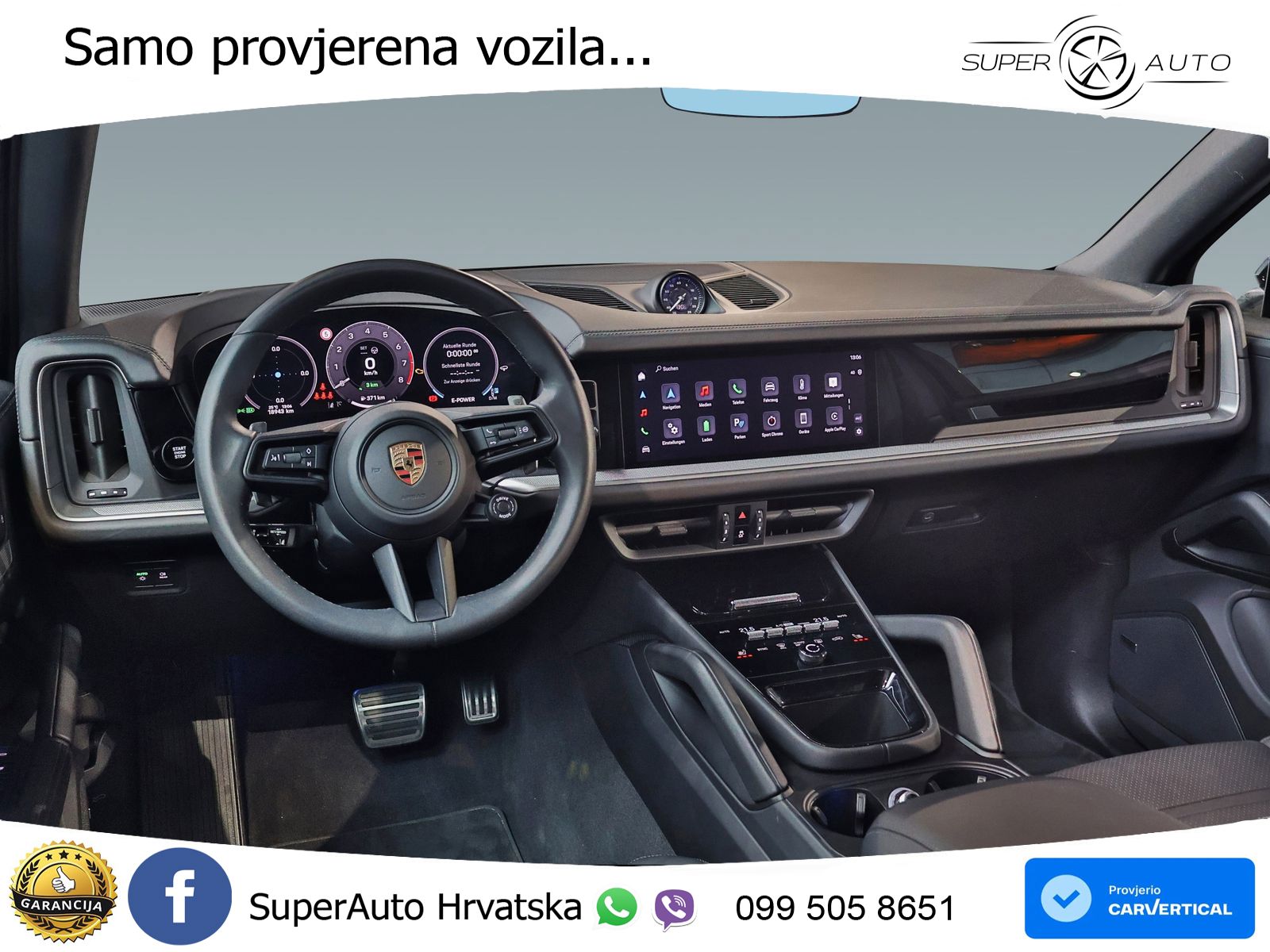 Porsche Cayenne S 3.0 V6 (519 KS) E-Hybrid Tiptronic S