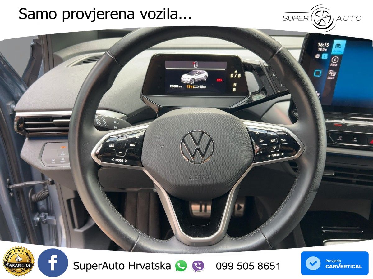 Volkswagen ID.4 Pro Performance 82 kWh (204 KS)
