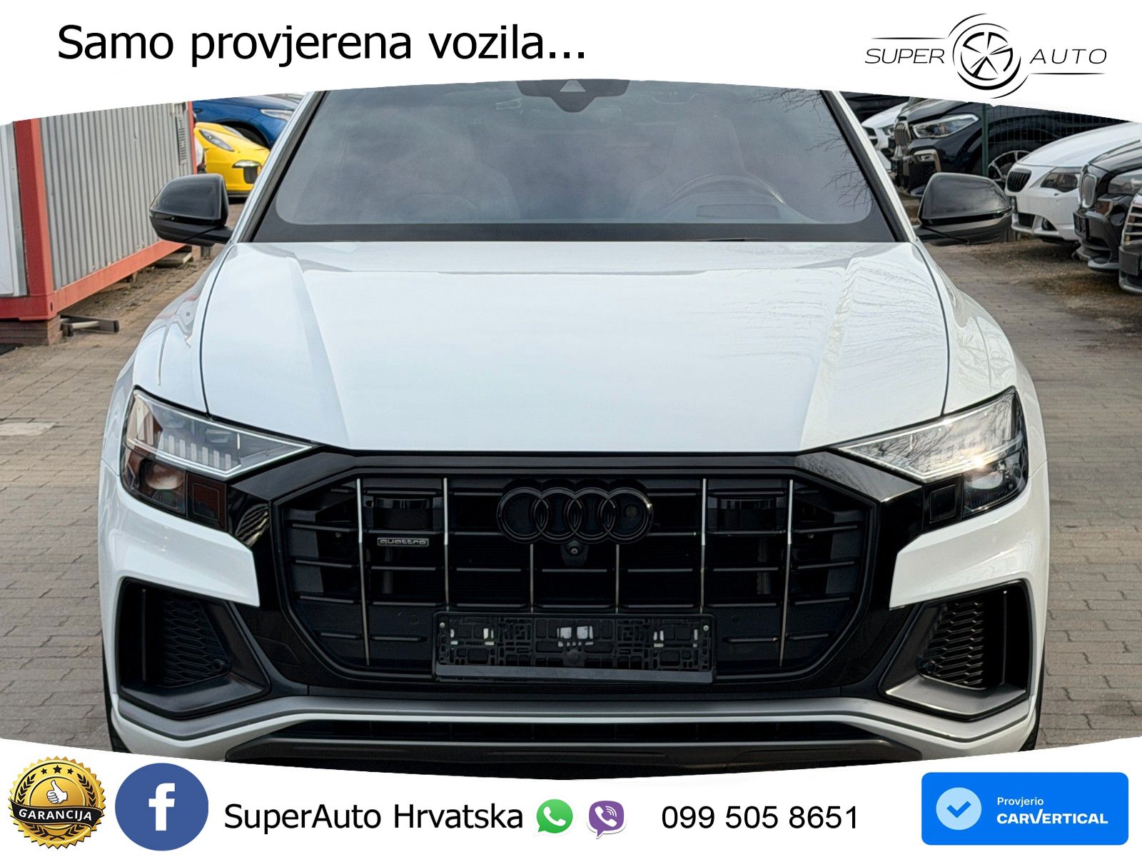 Audi Q8 50 TDI V6 (286 KS) quattro Tiptronic S line LED+GR SJED+ACC