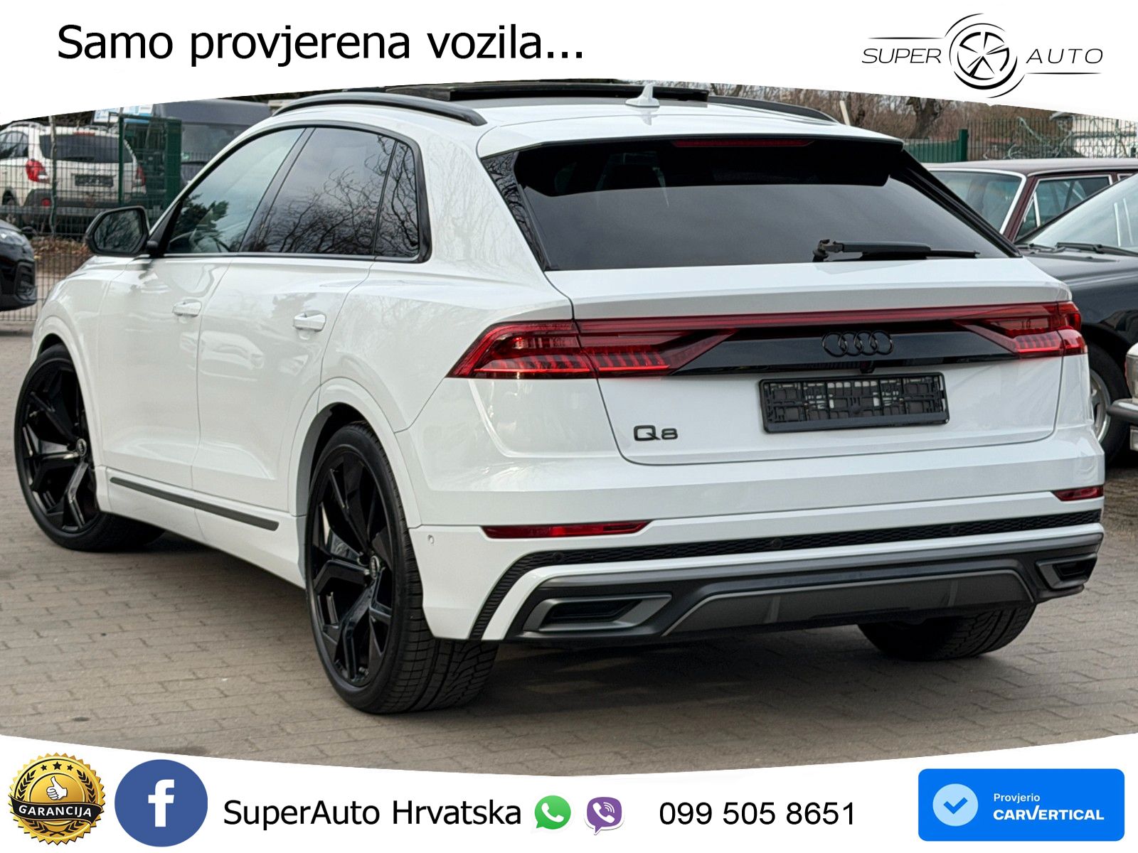 Audi Q8 50 TDI V6 (286 KS) quattro Tiptronic S line LED+GR SJED+ACC