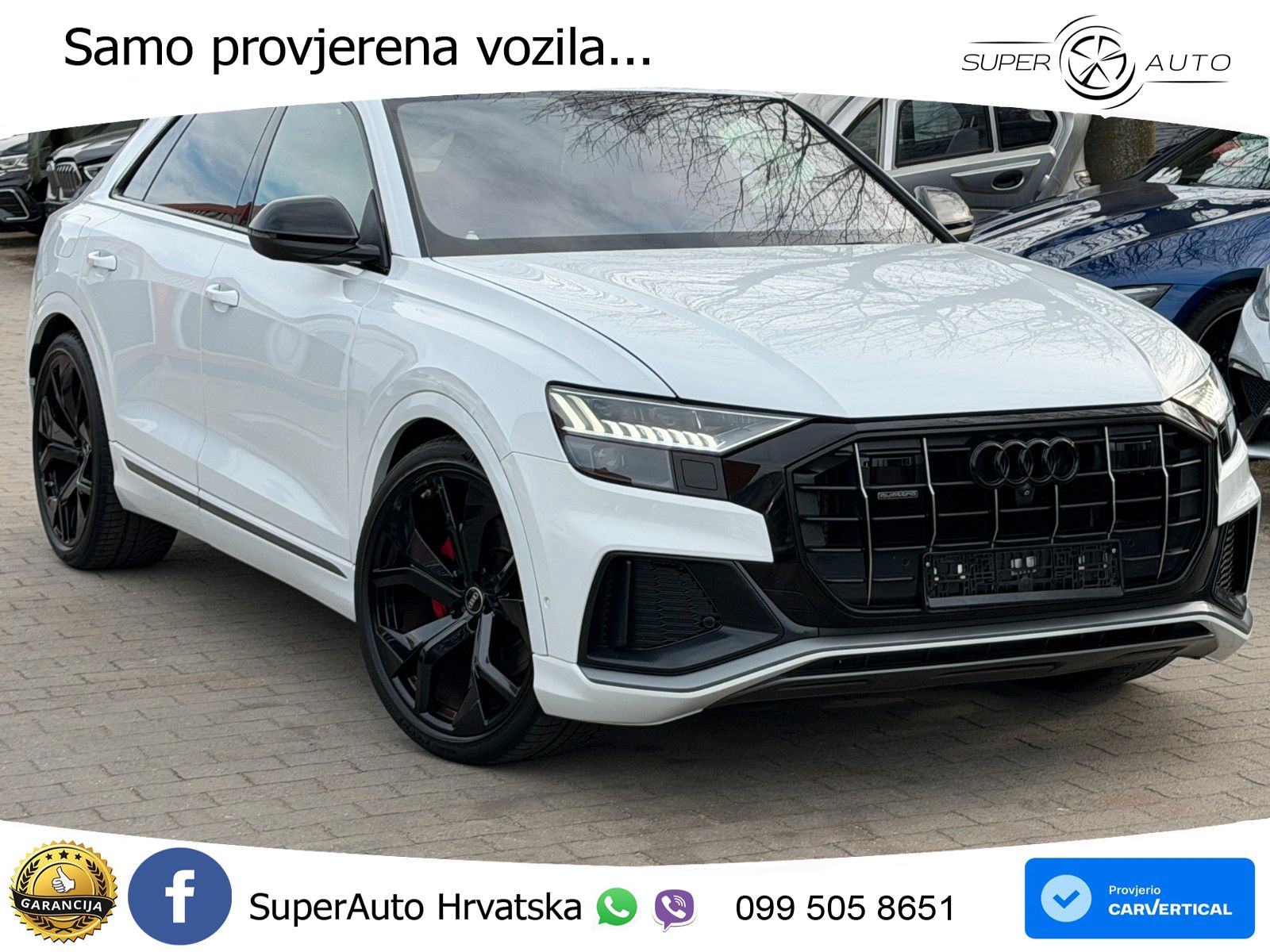 Audi Q8 50 TDI V6 (286 KS) quattro Tiptronic S line LED+GR SJED+ACC