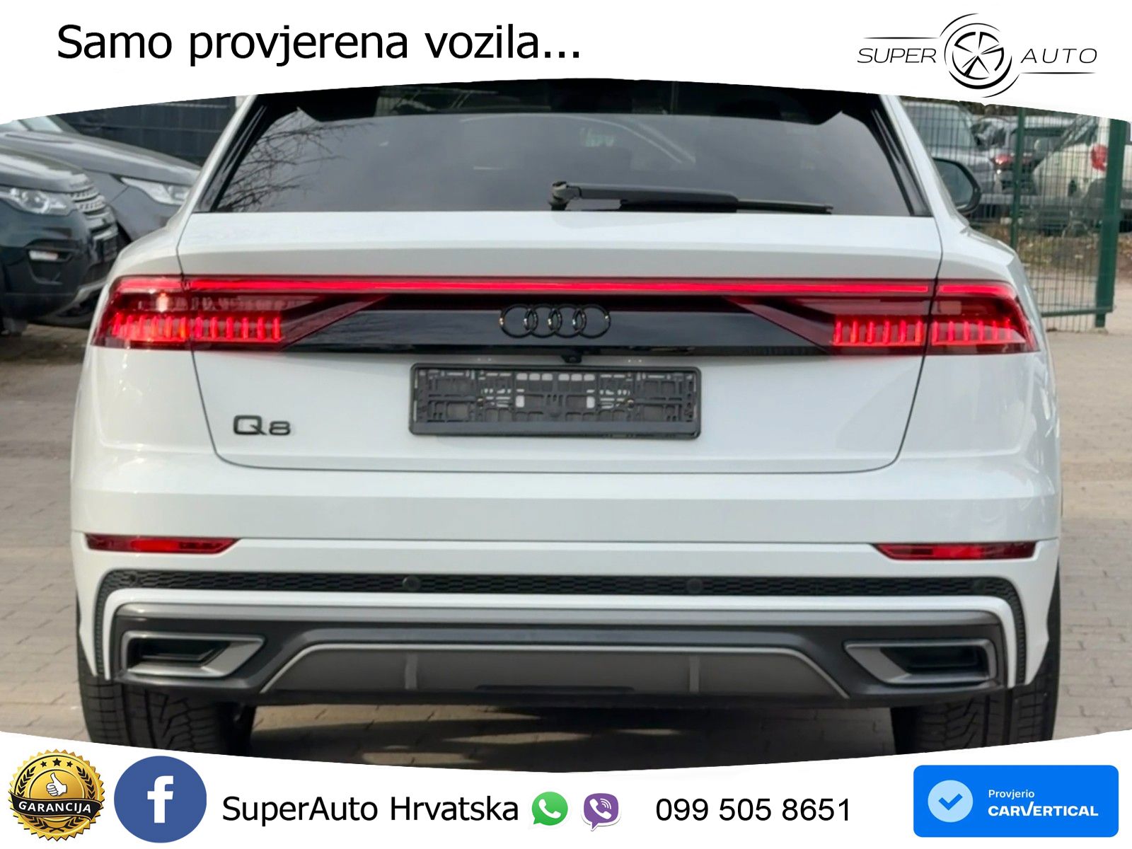 Audi Q8 50 TDI V6 (286 KS) quattro Tiptronic S line LED+GR SJED+ACC