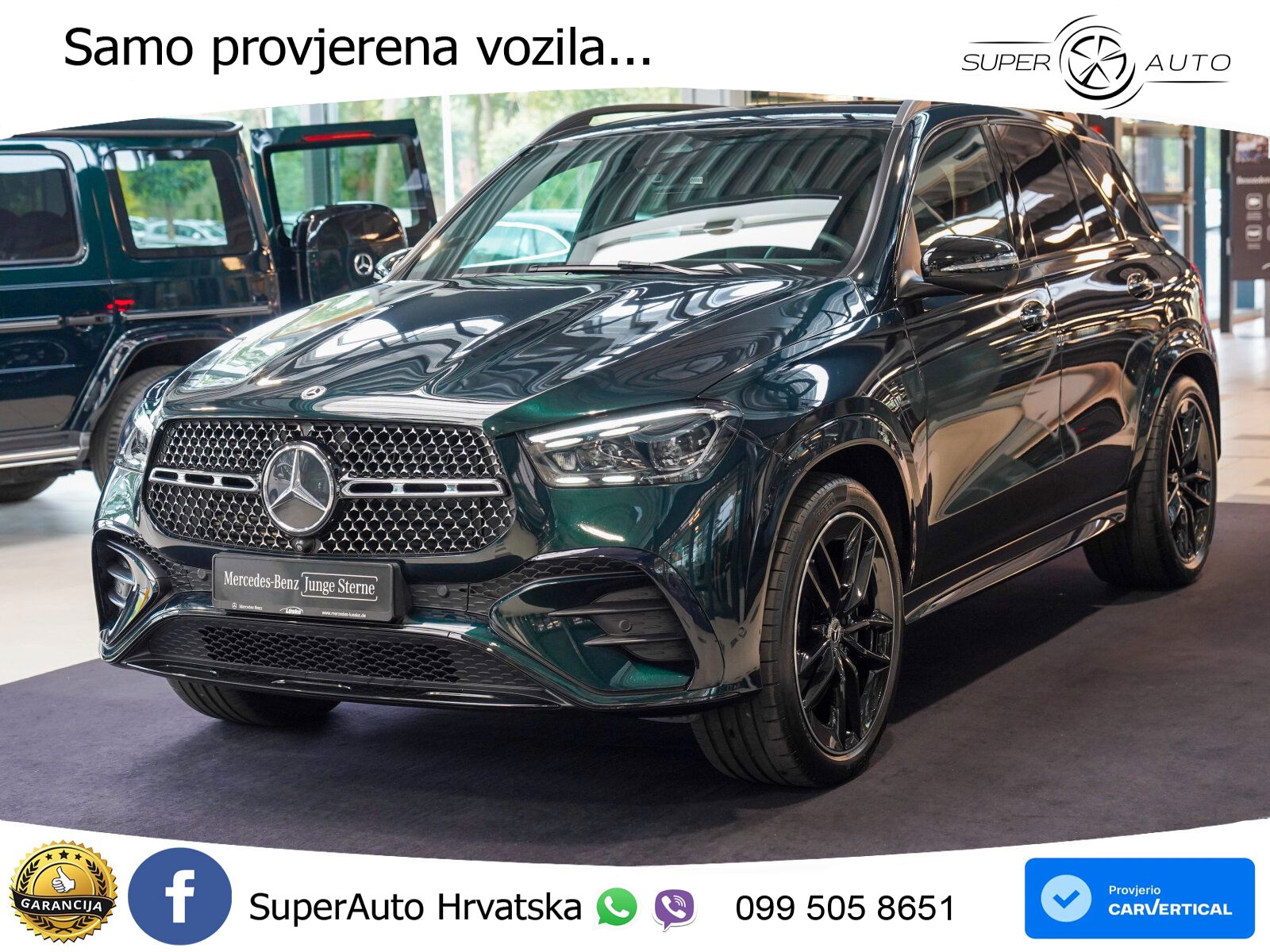 Mercedes GLE 450d (367 KS) EQ Boost 4MATIC 9G-TRONIC AMG LED+GR SJED+ACC