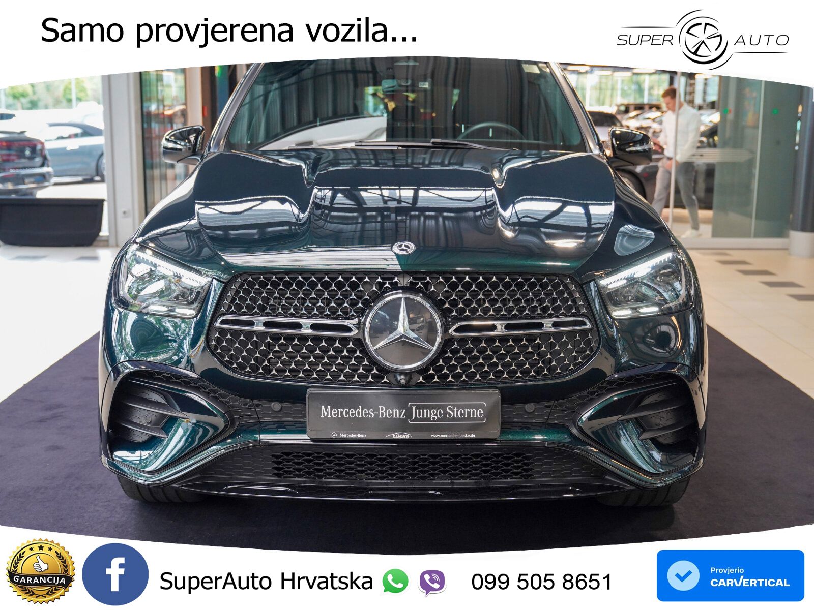 Mercedes GLE 450d (367 KS) EQ Boost 4MATIC 9G-TRONIC AMG LED+GR SJED+ACC
