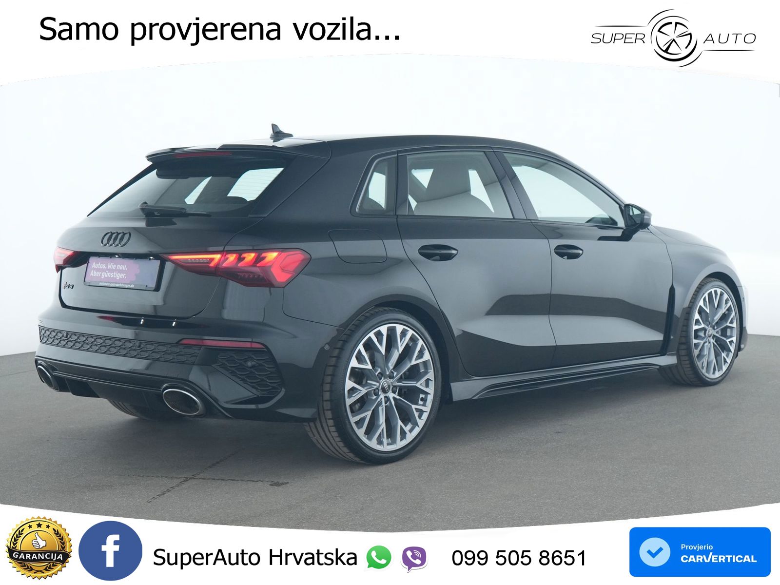 Audi RS3 Sportback 2.5 TFSI (400 KS) quattro S tronic LED+GR SJED+ACC