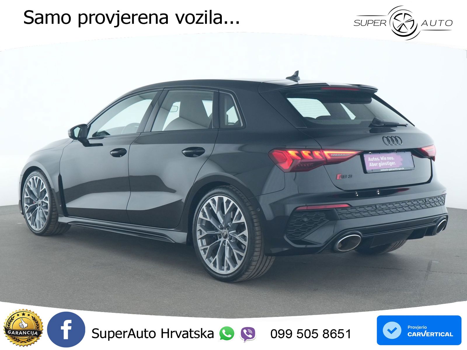 Audi RS3 Sportback 2.5 TFSI (400 KS) quattro S tronic LED+GR SJED+ACC