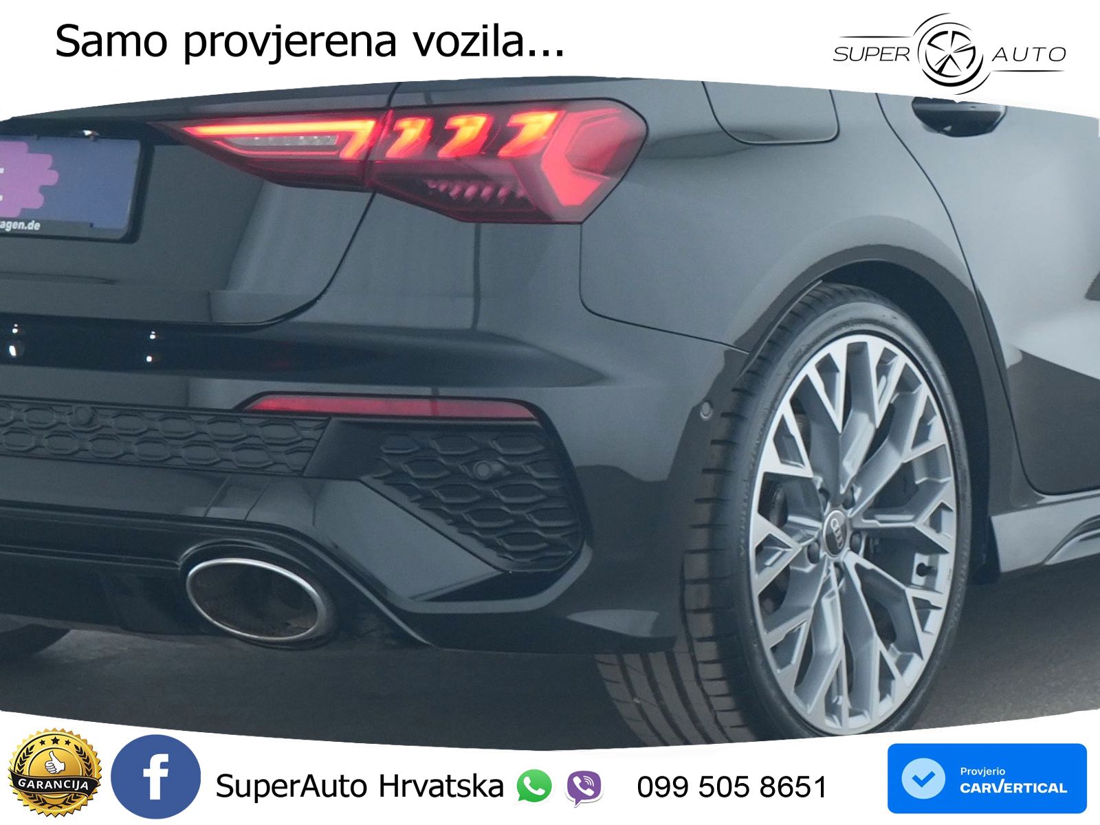 Audi RS3 Sportback 2.5 TFSI (400 KS) quattro S tronic LED+GR SJED+ACC