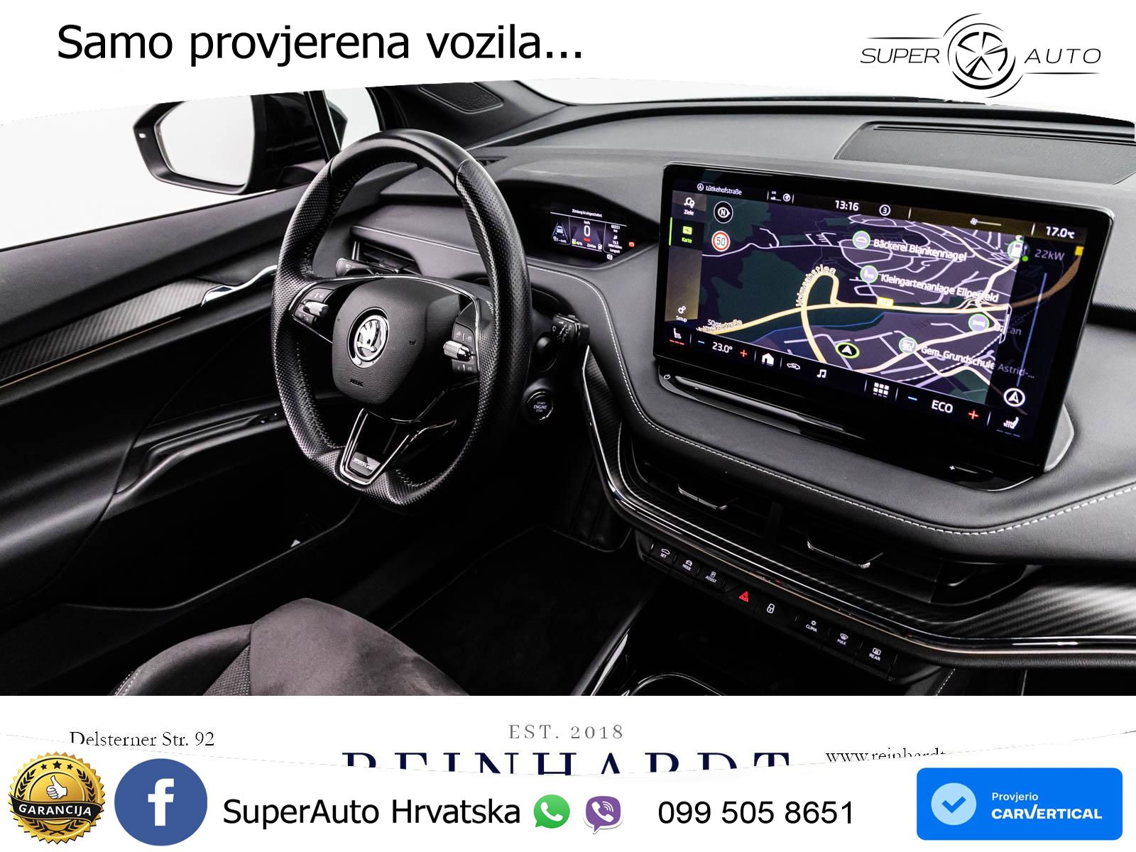 Škoda Enyaq iV 80 82 kWh (204 KS) SportLine LED+GR SJED+ACC