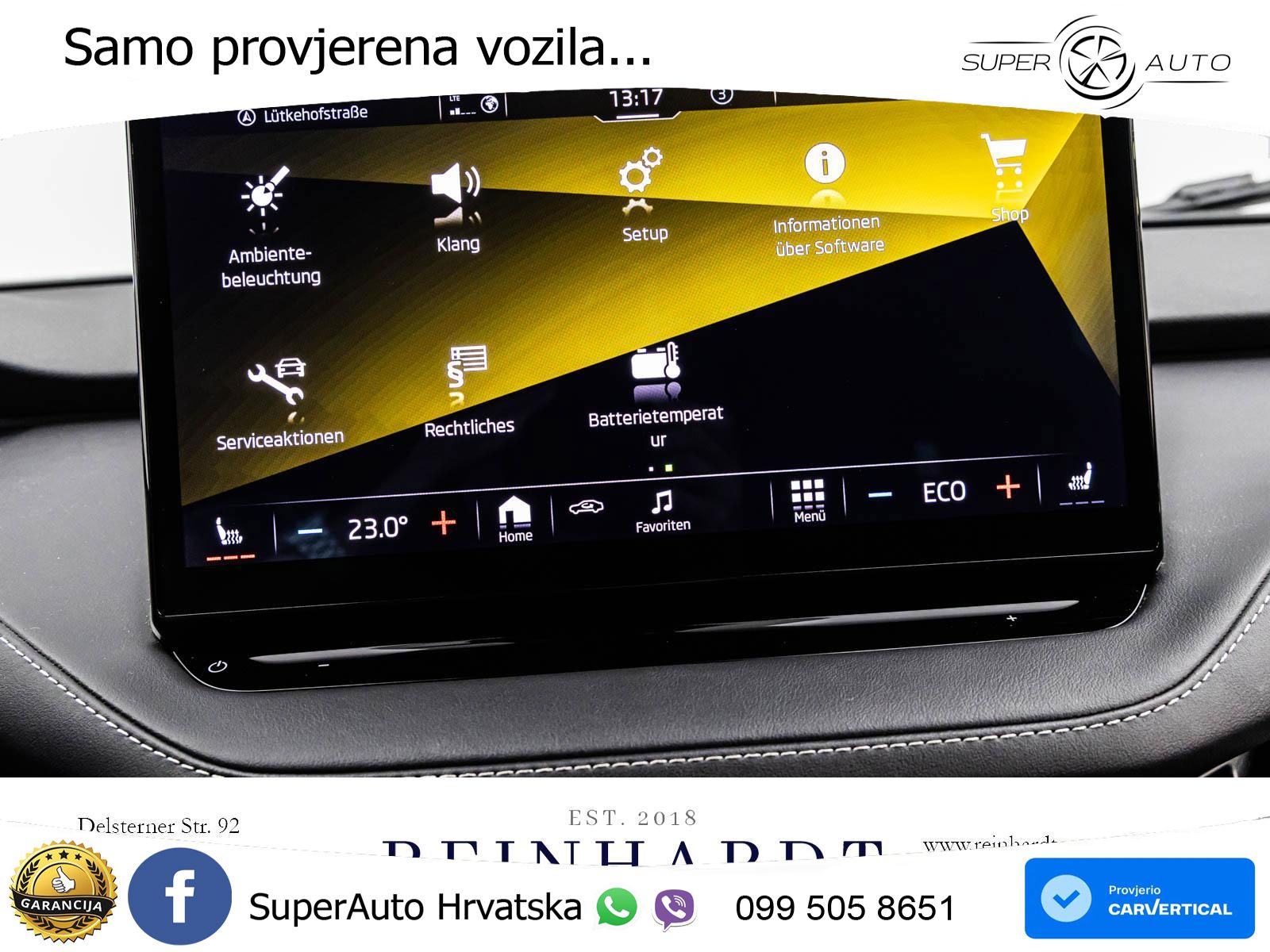 Škoda Enyaq iV 80 82 kWh (204 KS) SportLine LED+GR SJED+ACC
