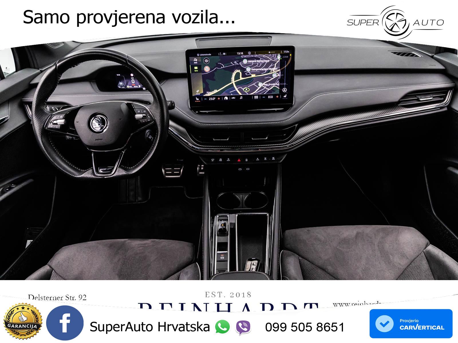 Škoda Enyaq iV 80 82 kWh (204 KS) SportLine LED+GR SJED+ACC
