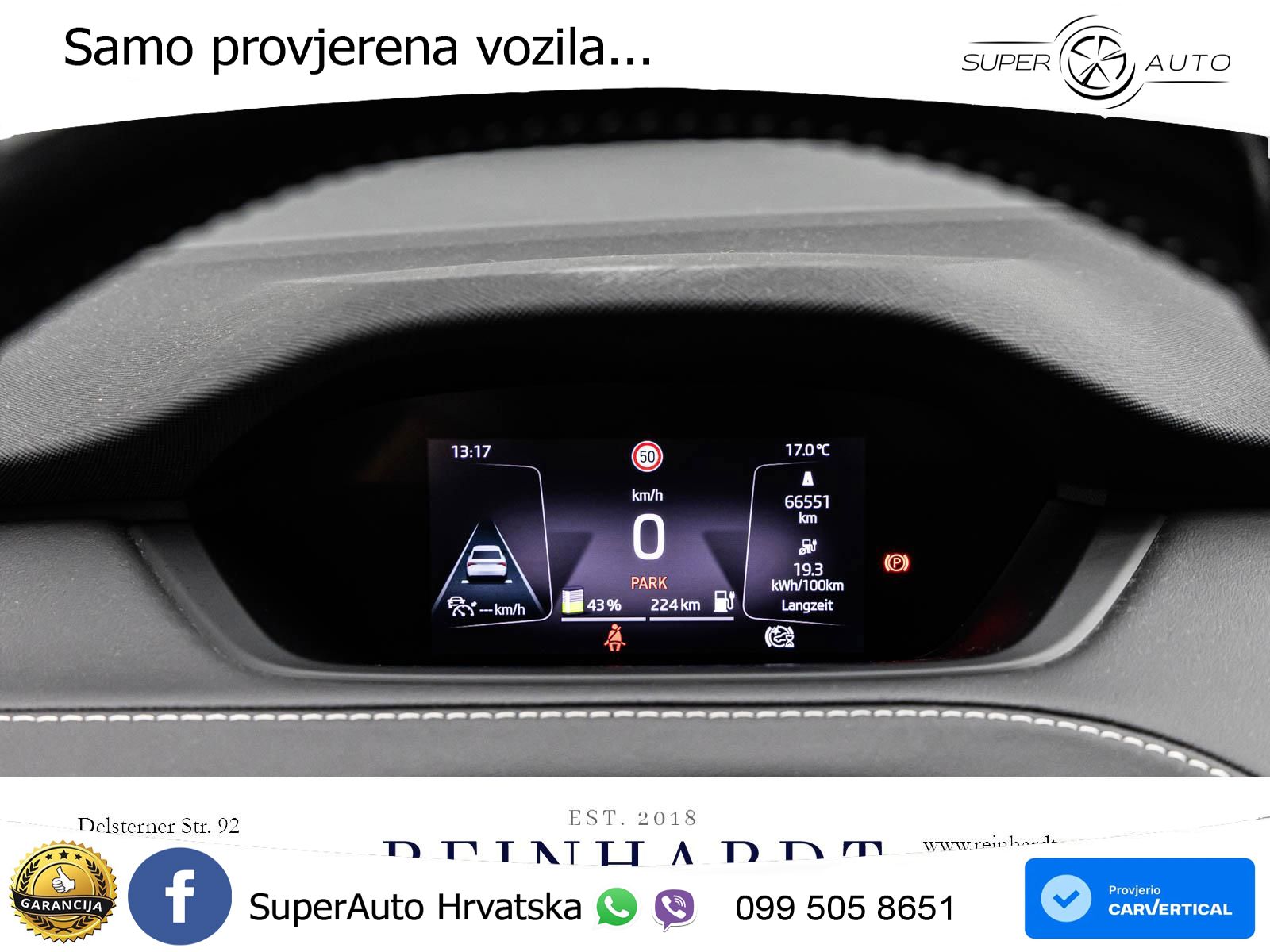 Škoda Enyaq iV 80 82 kWh (204 KS) SportLine LED+GR SJED+ACC