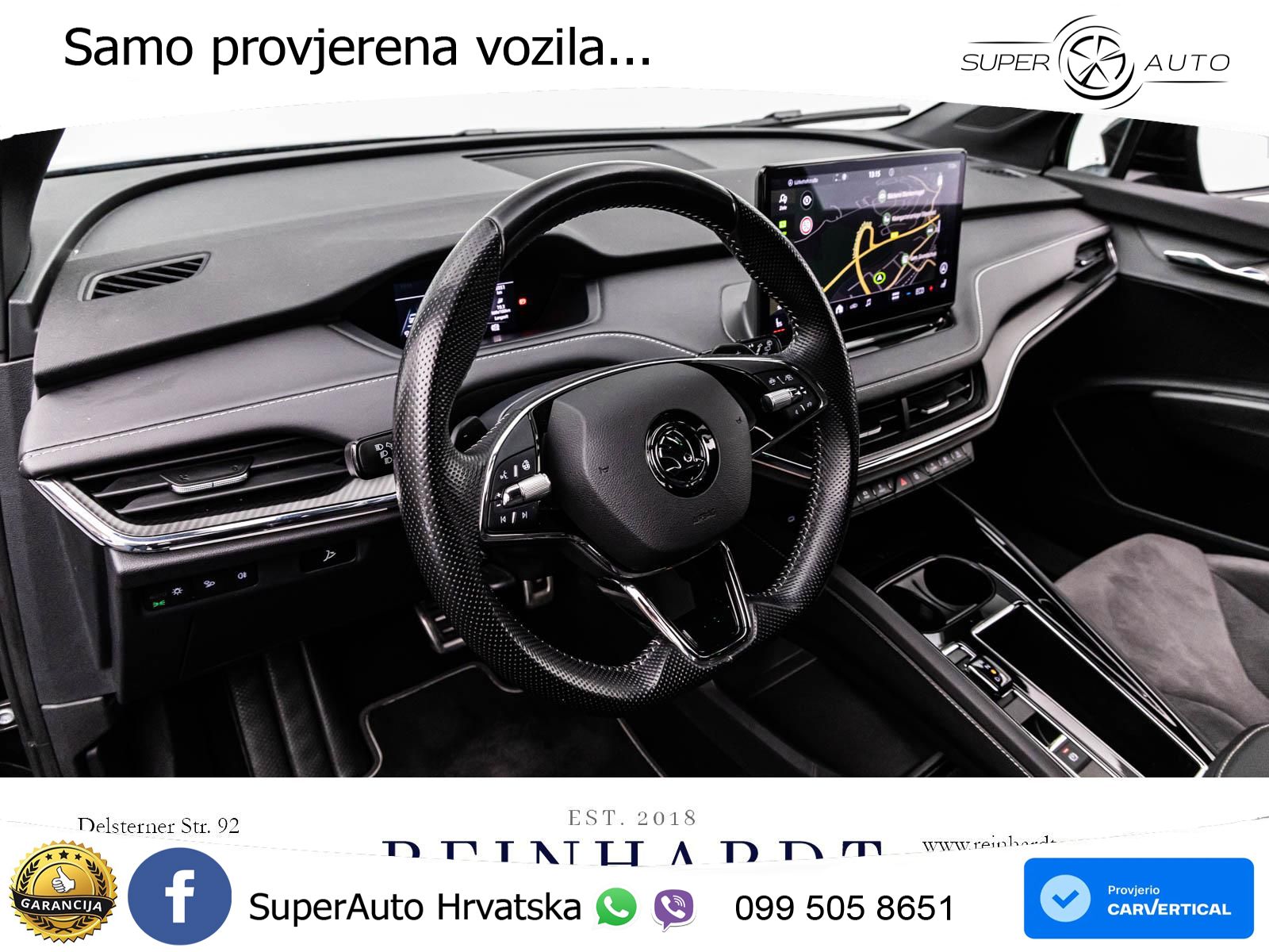 Škoda Enyaq iV 80 82 kWh (204 KS) SportLine LED+GR SJED+ACC