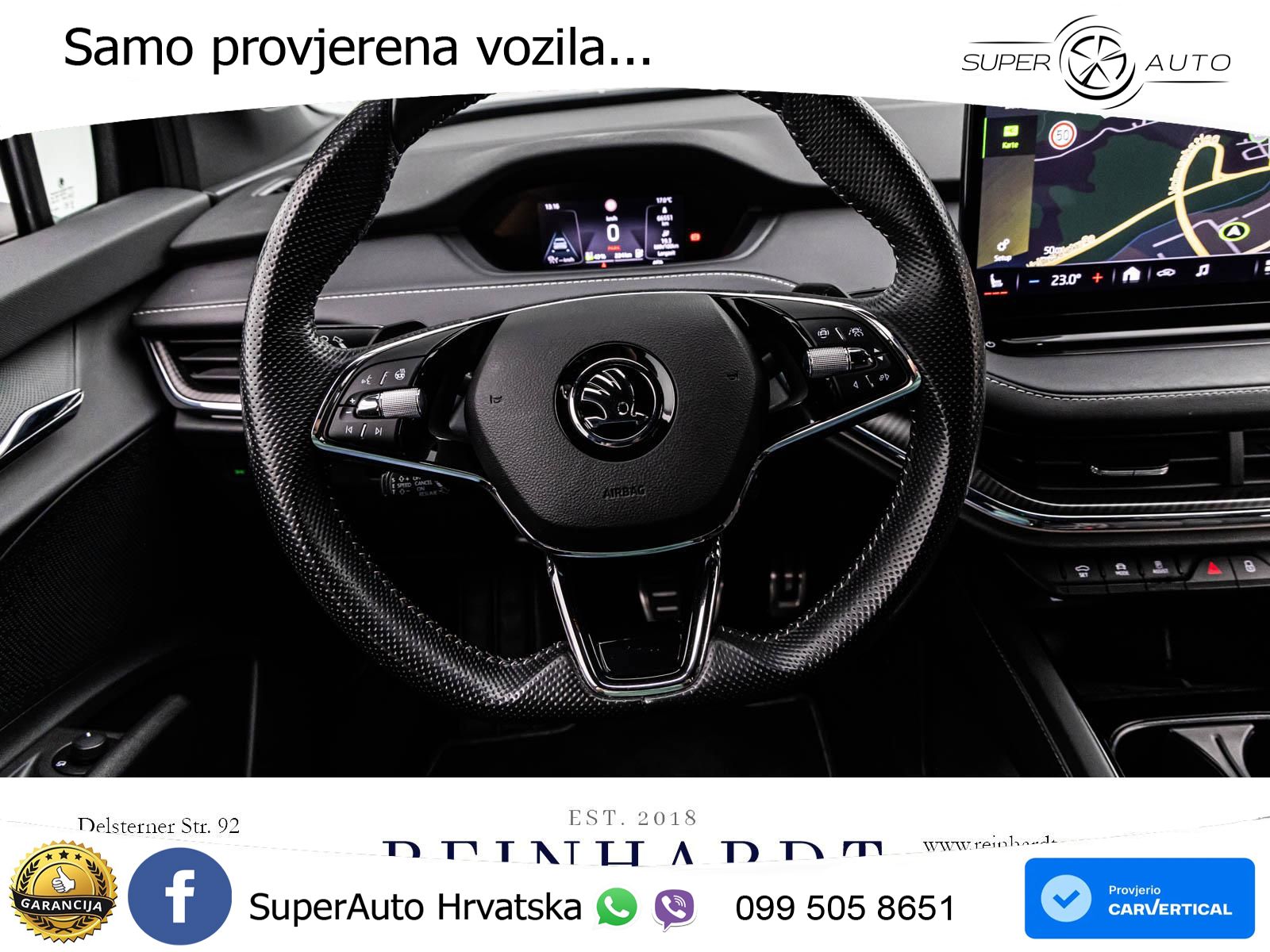 Škoda Enyaq iV 80 82 kWh (204 KS) SportLine LED+GR SJED+ACC