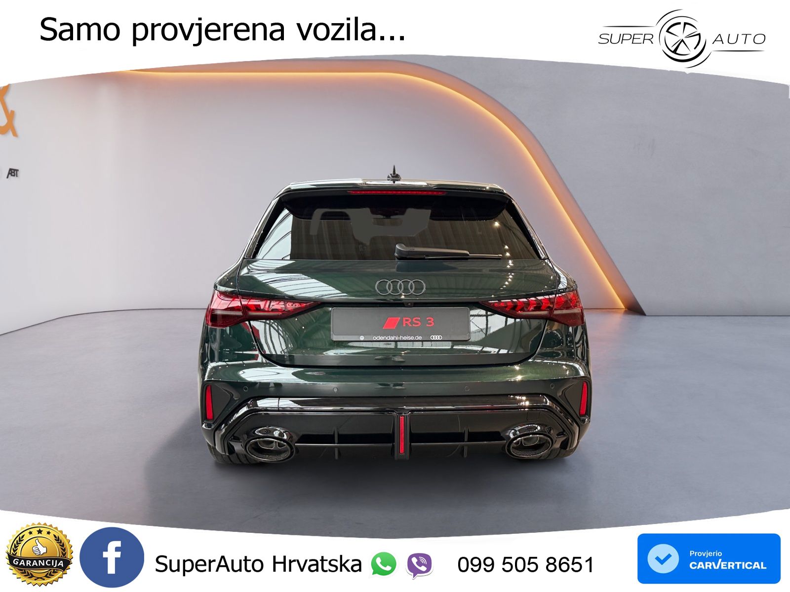 Audi RS3 Sedan 2.5 TFSI (400 KS) quattro S tronic