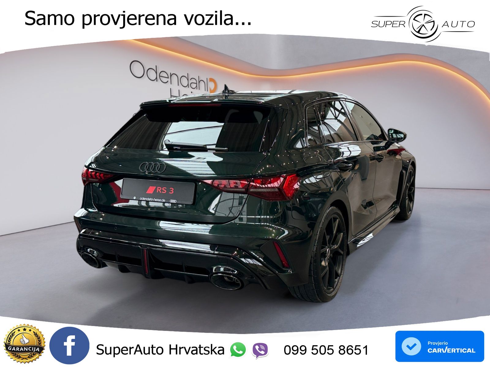 Audi RS3 Sedan 2.5 TFSI (400 KS) quattro S tronic