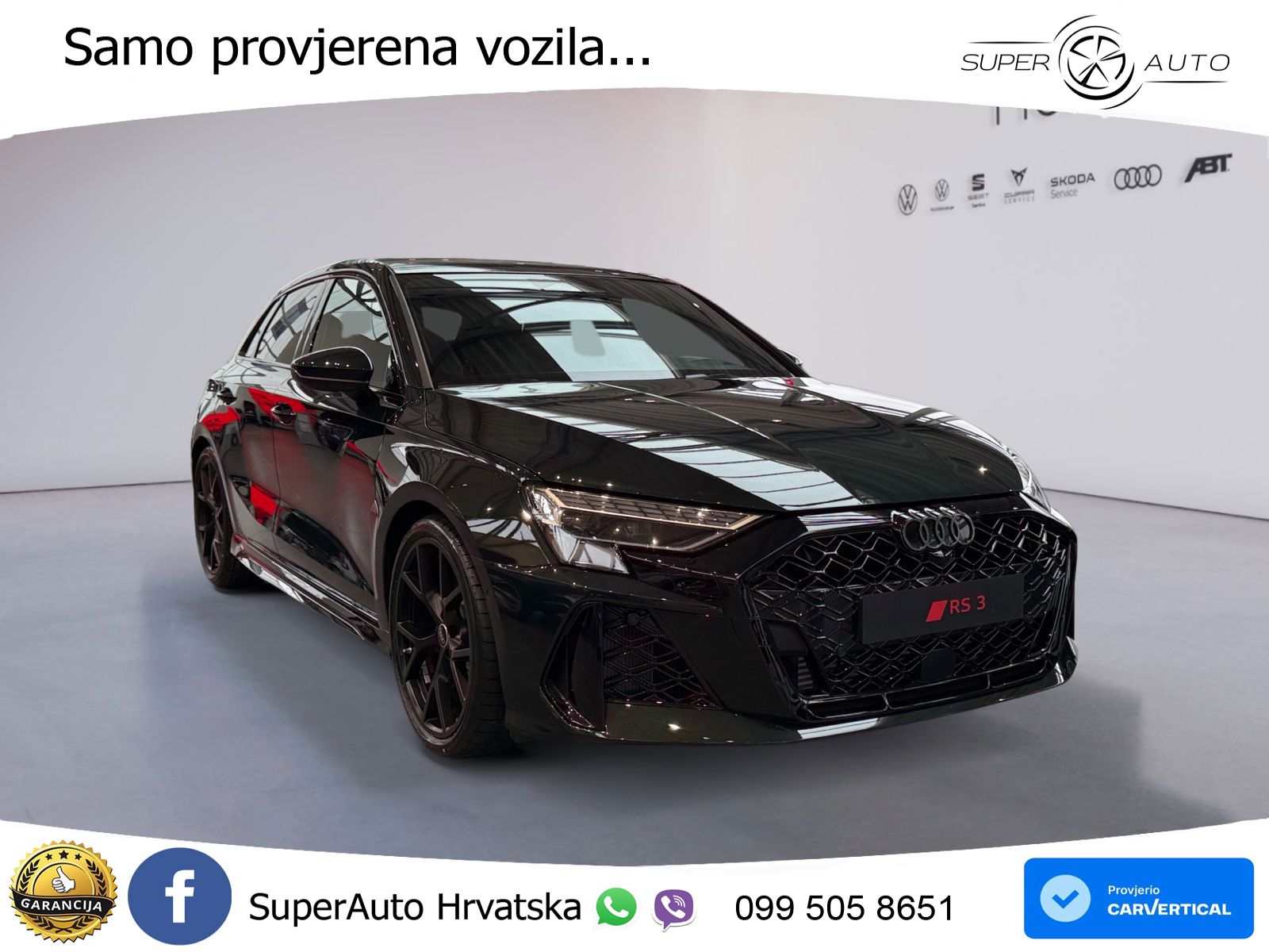 Audi RS3 Sedan 2.5 TFSI (400 KS) quattro S tronic