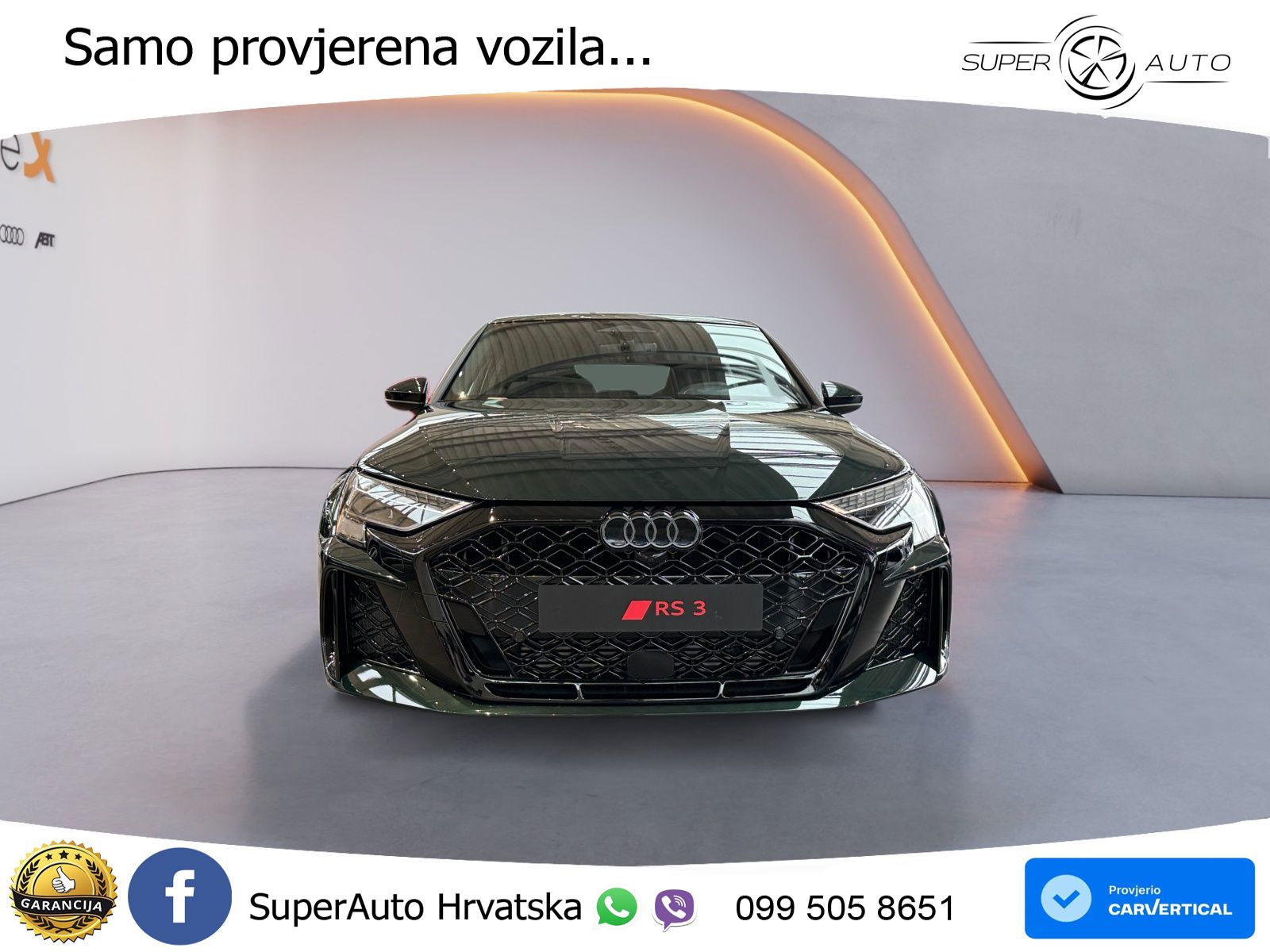 Audi RS3 Sedan 2.5 TFSI (400 KS) quattro S tronic