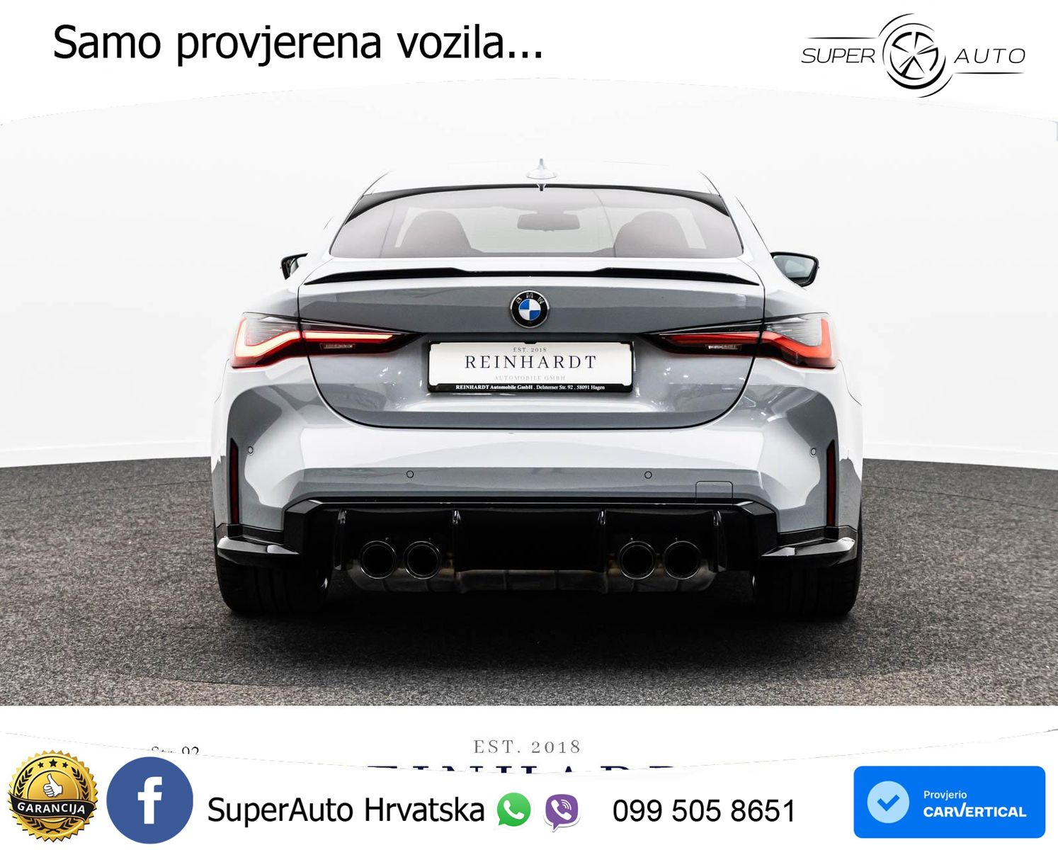 BMW M4 Competition 3.0 (510 KS) xDrive Steptronic