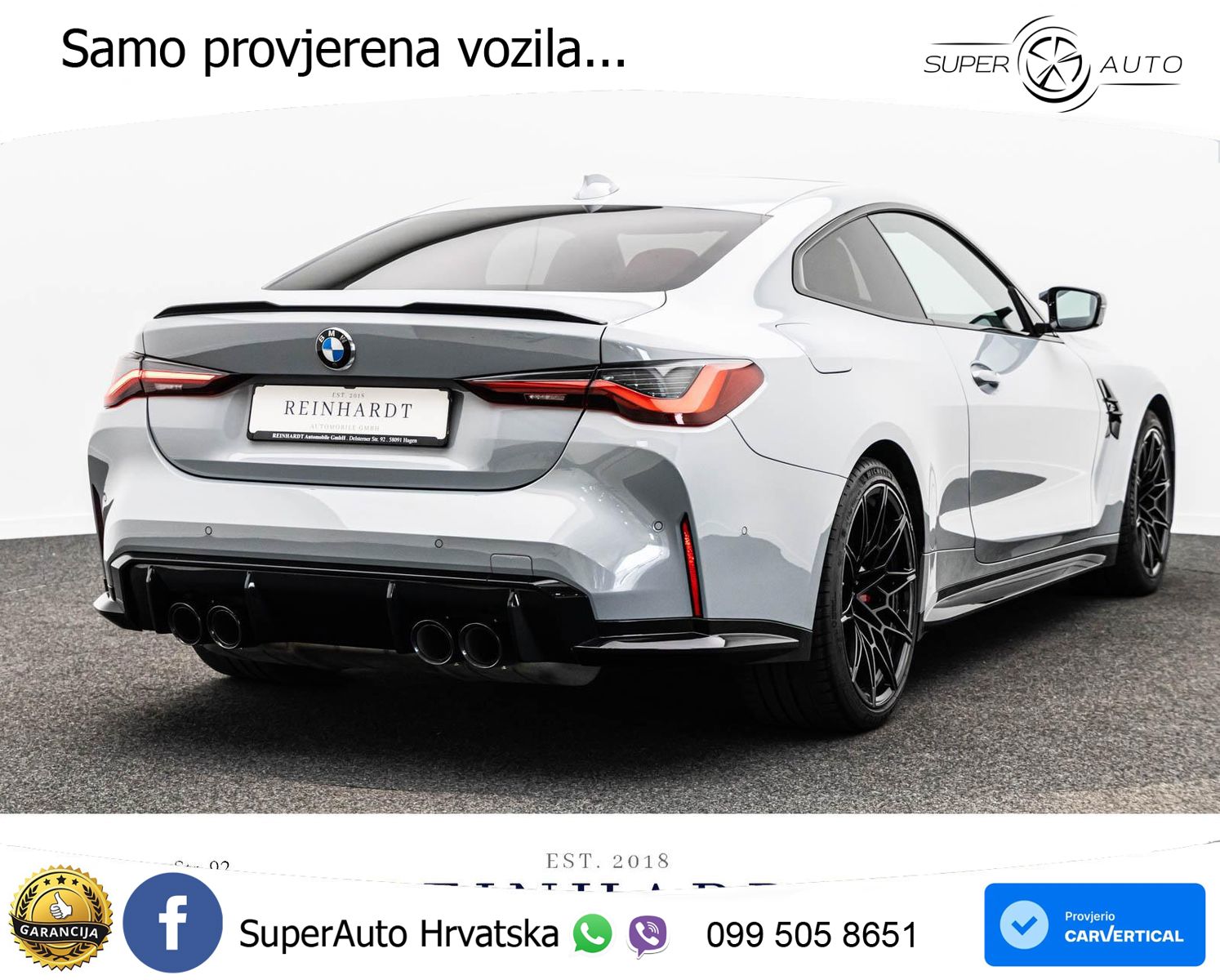 BMW M4 Competition 3.0 (510 KS) xDrive Steptronic