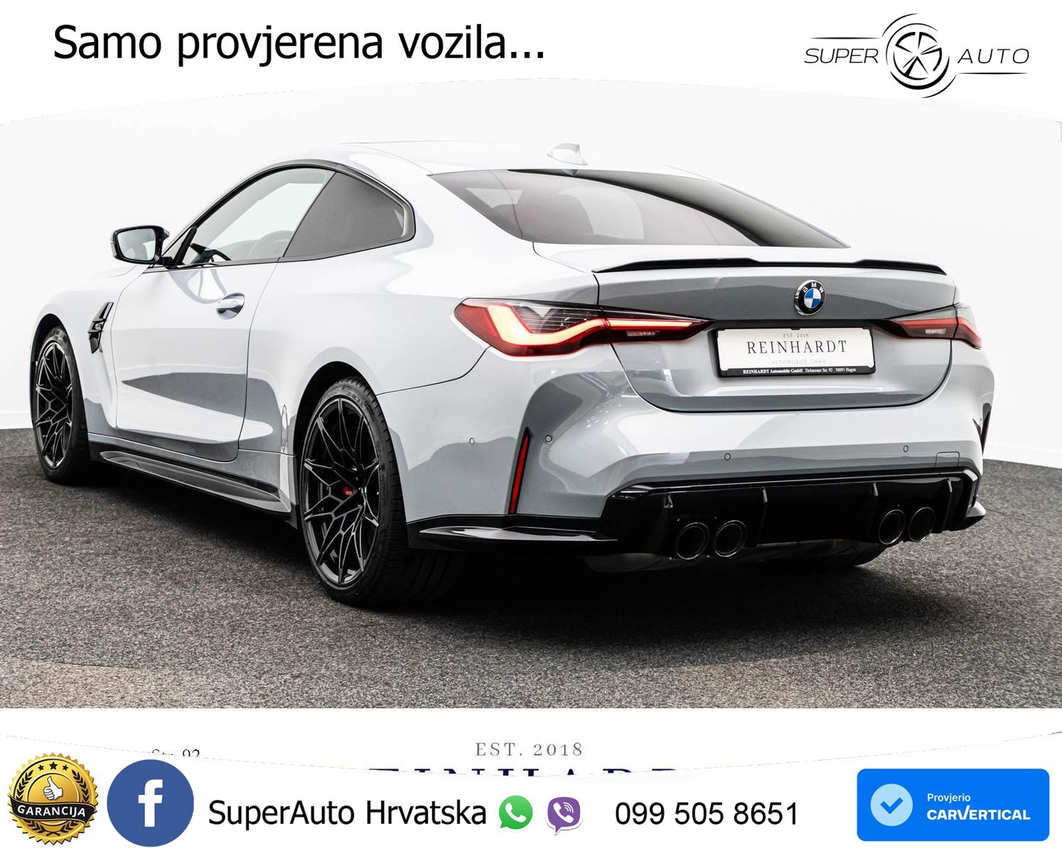 BMW M4 Competition 3.0 (510 KS) xDrive Steptronic