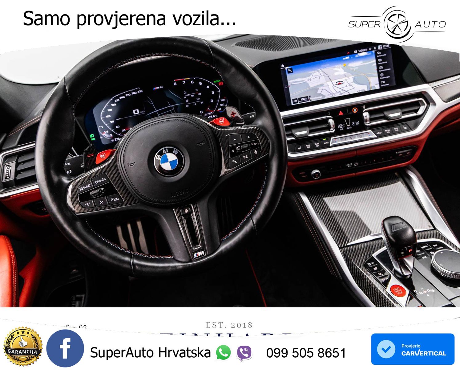BMW M4 Competition 3.0 (510 KS) xDrive Steptronic
