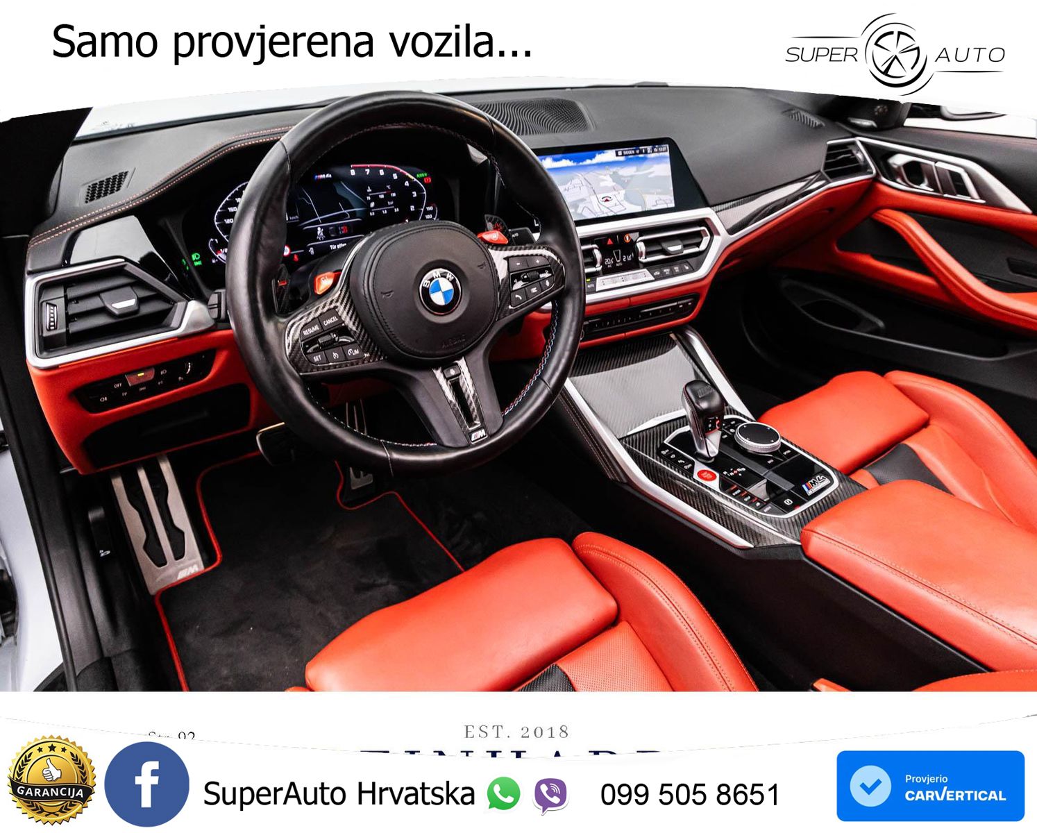 BMW M4 Competition 3.0 (510 KS) xDrive Steptronic