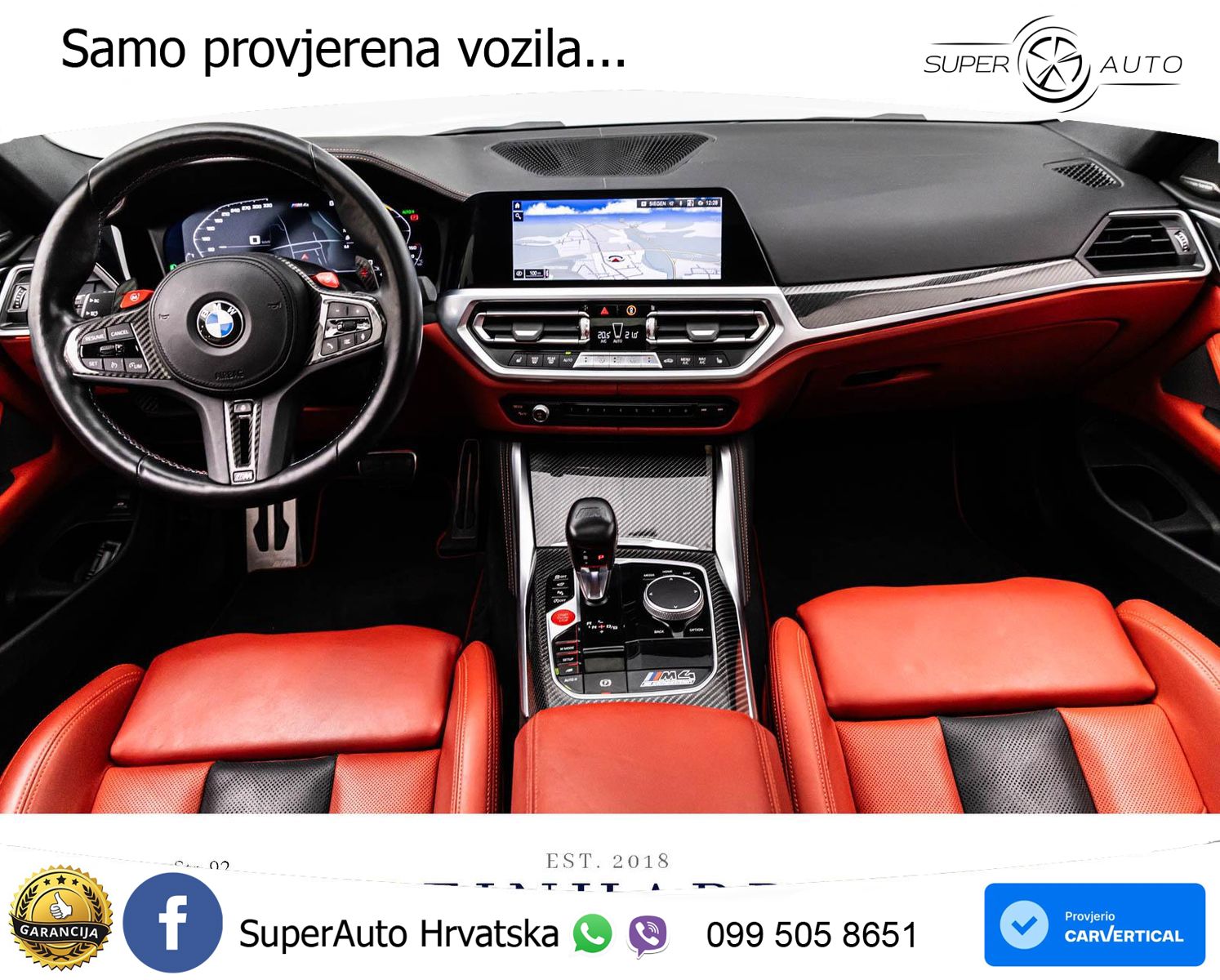 BMW M4 Competition 3.0 (510 KS) xDrive Steptronic