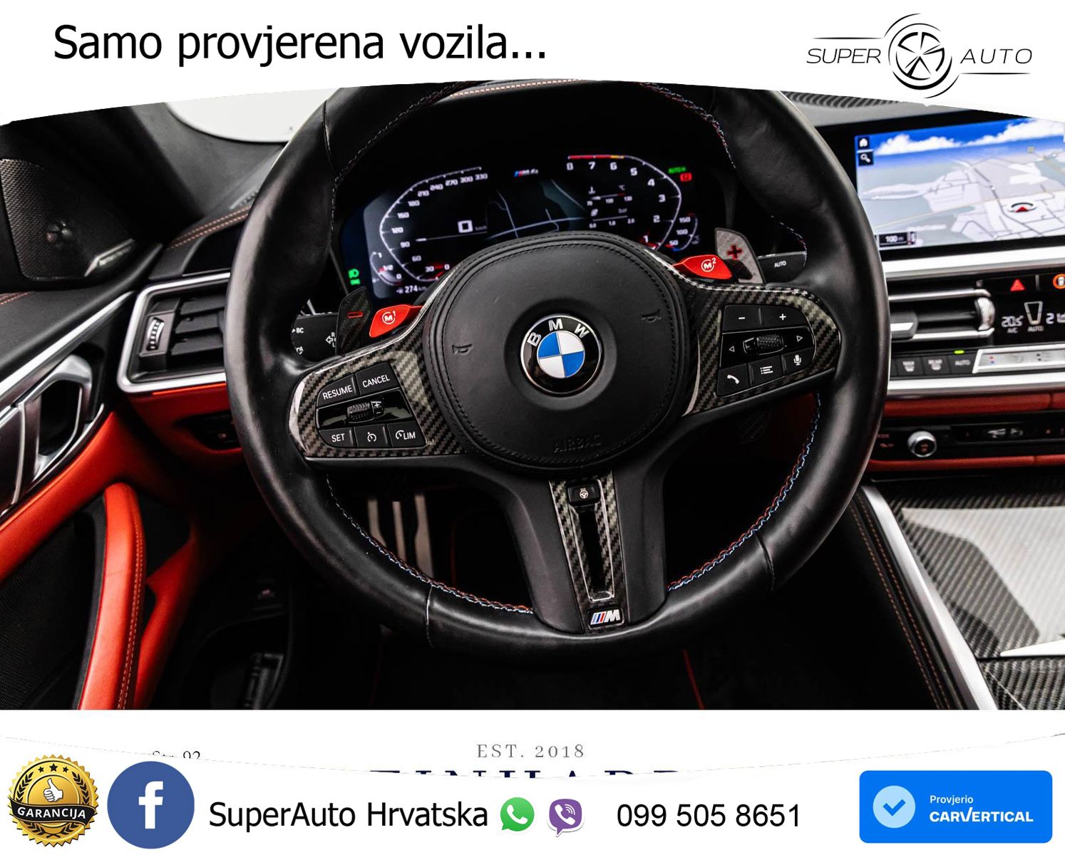 BMW M4 Competition 3.0 (510 KS) xDrive Steptronic