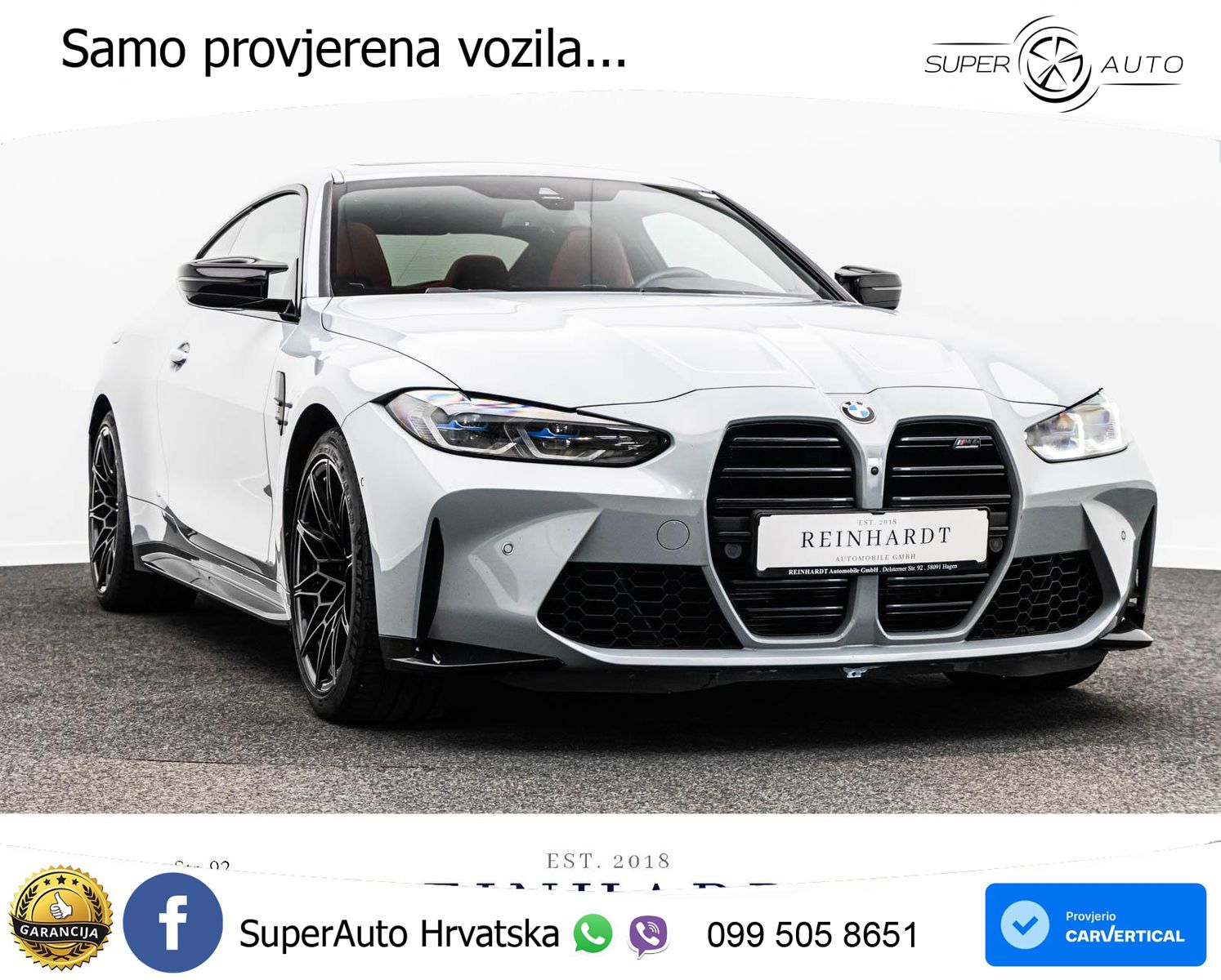 BMW M4 Competition 3.0 (510 KS) xDrive Steptronic