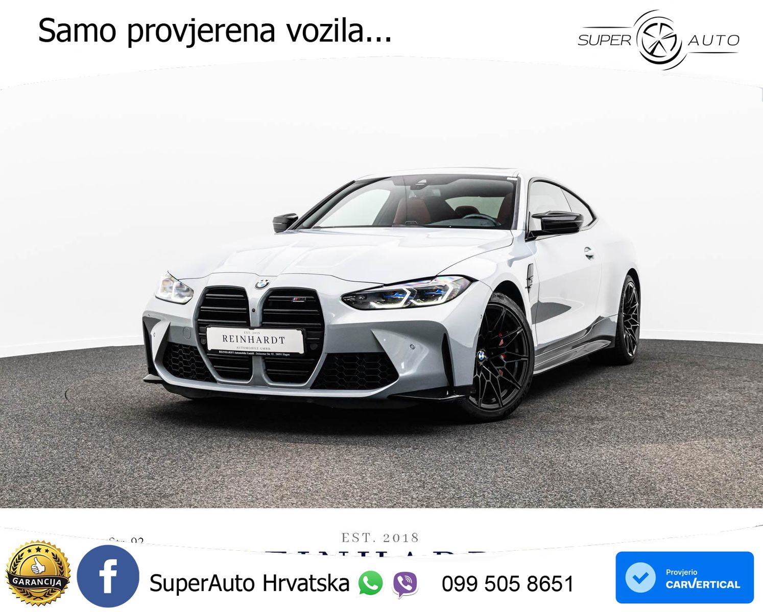 BMW M4 Competition 3.0 (510 KS) xDrive Steptronic