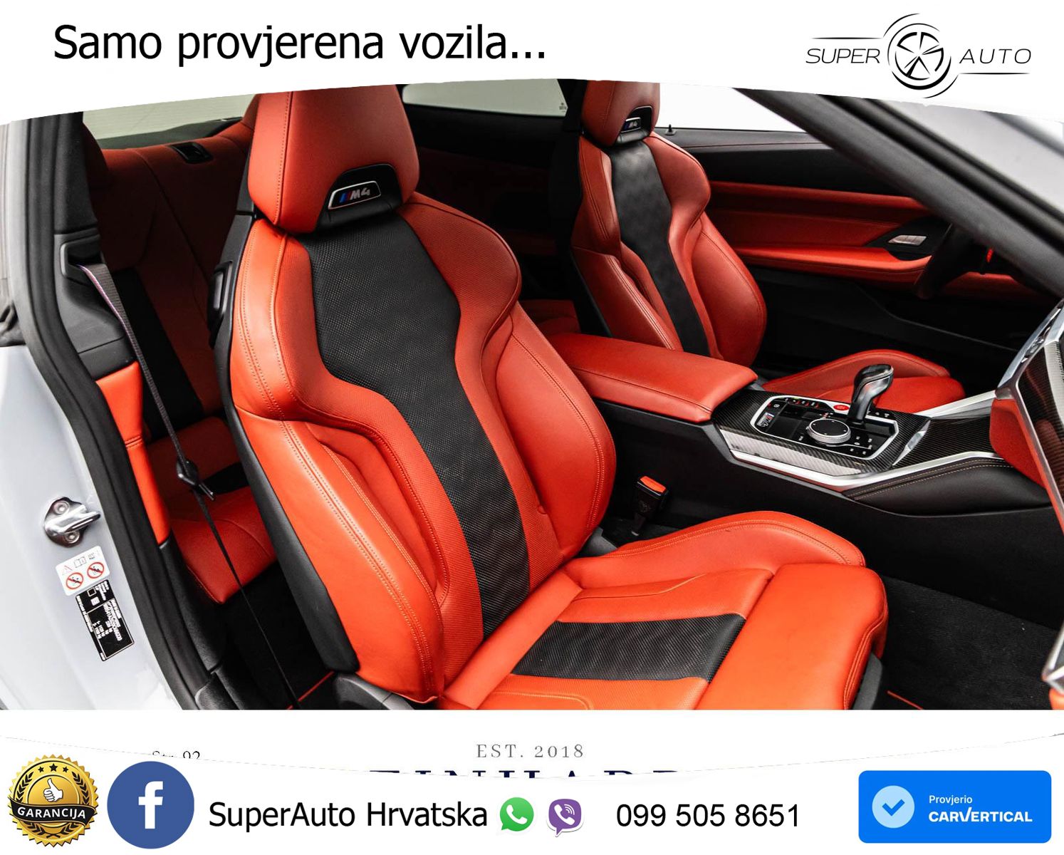 BMW M4 Competition 3.0 (510 KS) xDrive Steptronic
