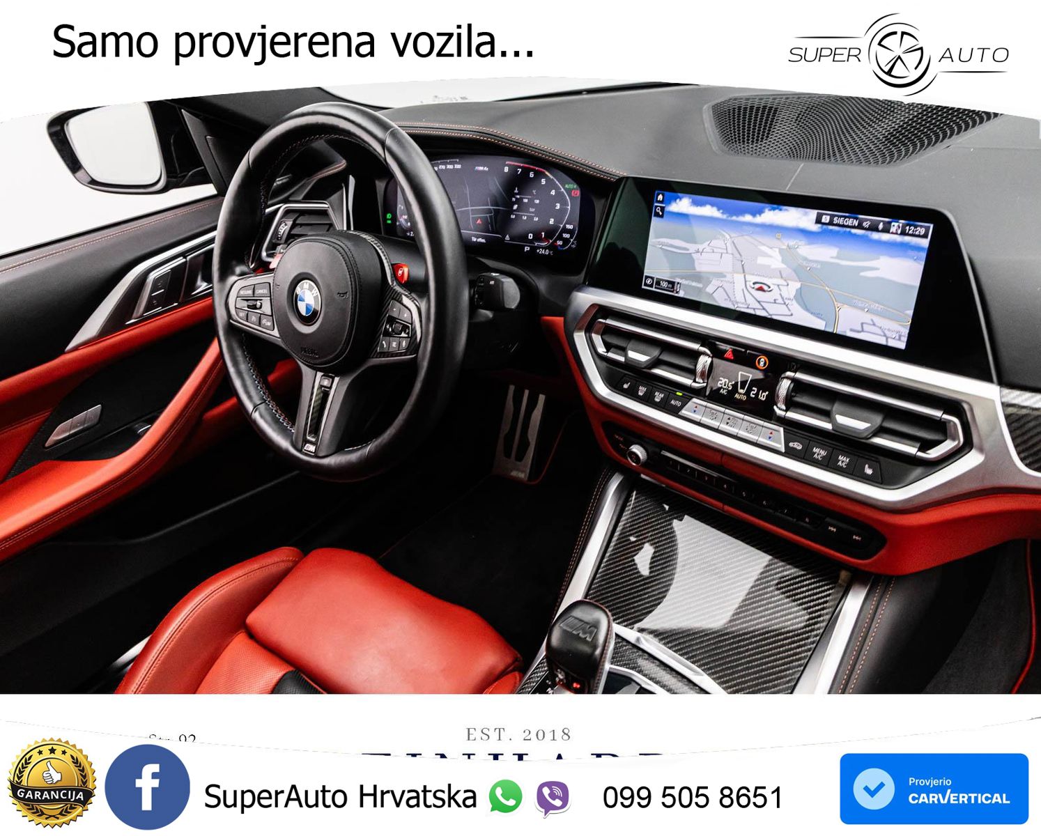 BMW M4 Competition 3.0 (510 KS) xDrive Steptronic