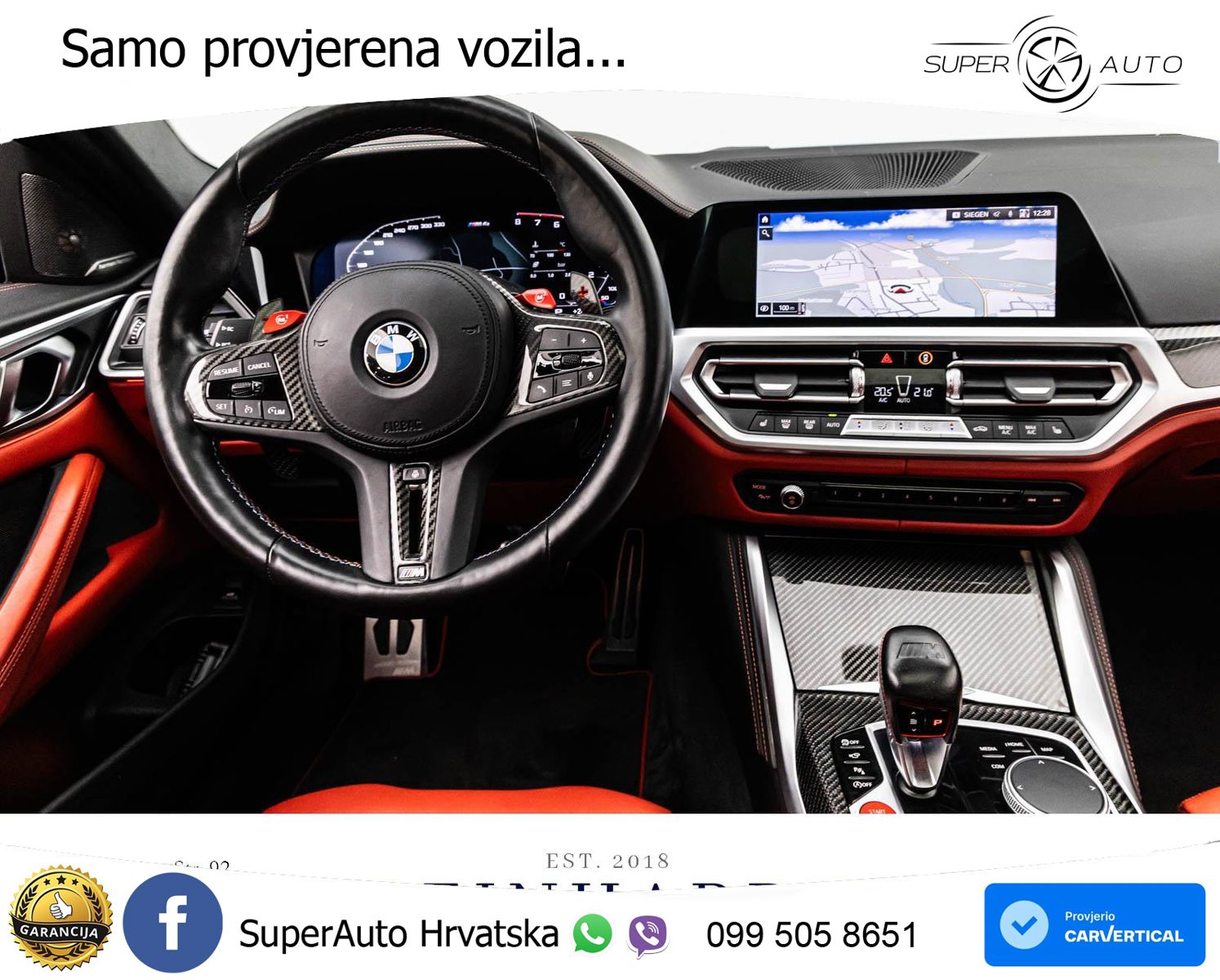 BMW M4 Competition 3.0 (510 KS) xDrive Steptronic