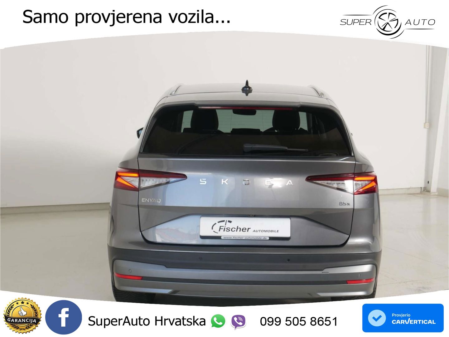 Škoda Enyaq iV 85x 82 kWh (286 KS) AWD