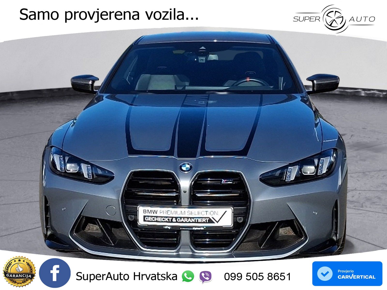 BMW M4 Competition 3.0 (510 KS) Steptronic LED+GR SJED+ACC