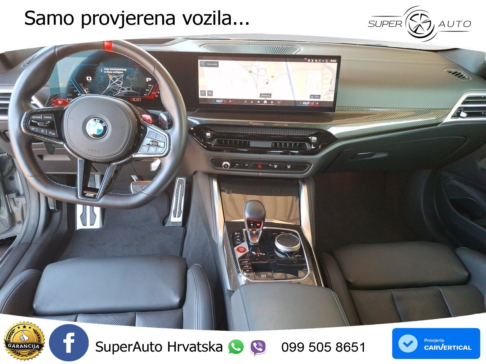 BMW M4 Competition 3.0 (510 KS) Steptronic LED+GR SJED+ACC