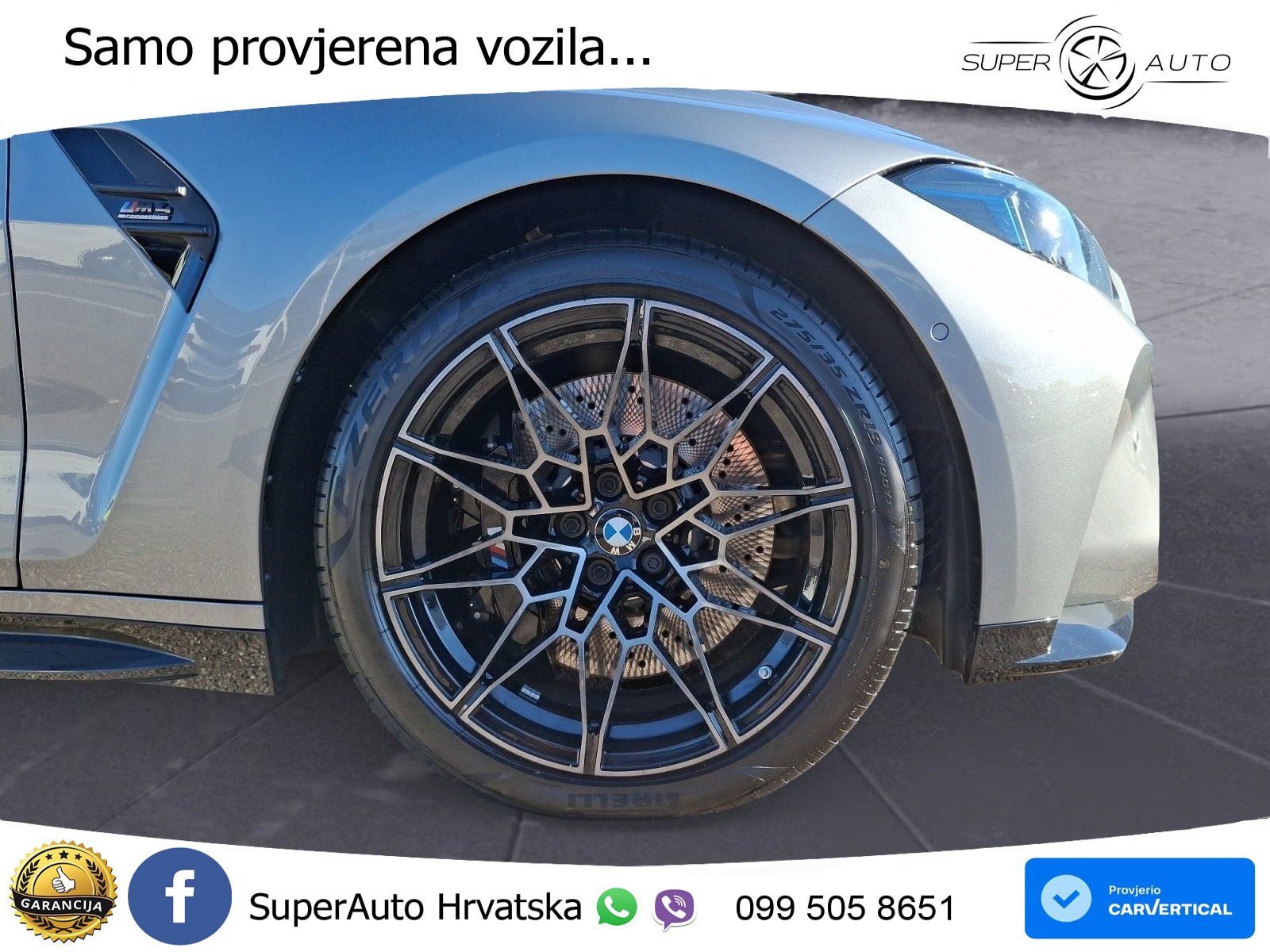 BMW M4 Competition 3.0 (510 KS) Steptronic LED+GR SJED+ACC