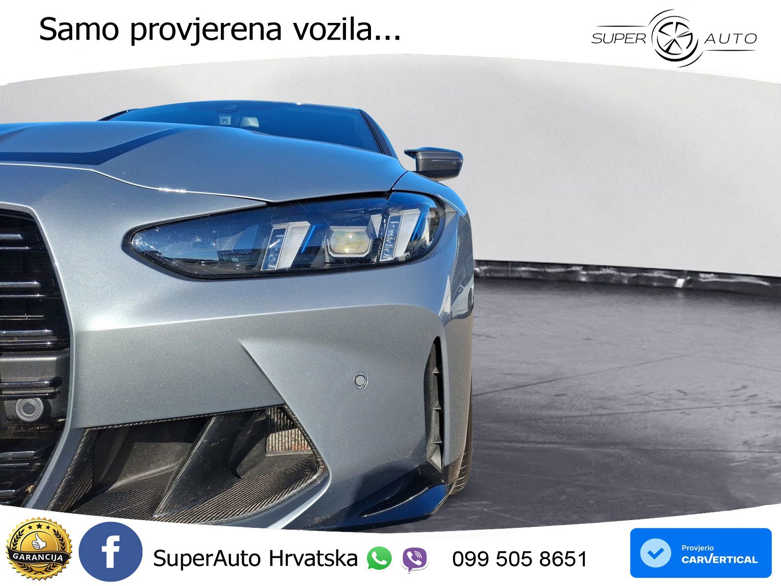 BMW M4 Competition 3.0 (510 KS) Steptronic LED+GR SJED+ACC