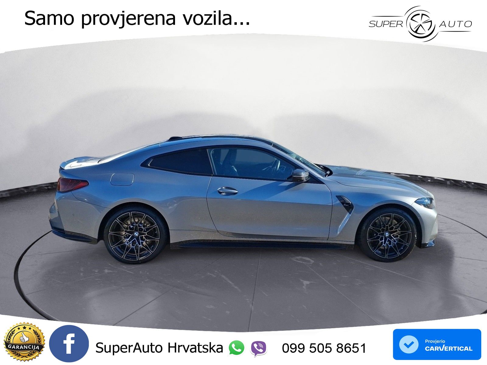 BMW M4 Competition 3.0 (510 KS) Steptronic LED+GR SJED+ACC
