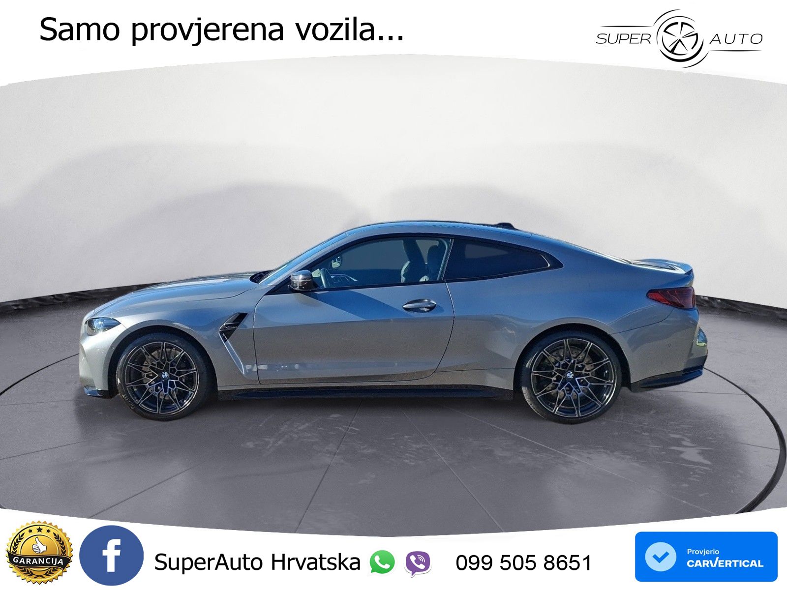 BMW M4 Competition 3.0 (510 KS) Steptronic LED+GR SJED+ACC