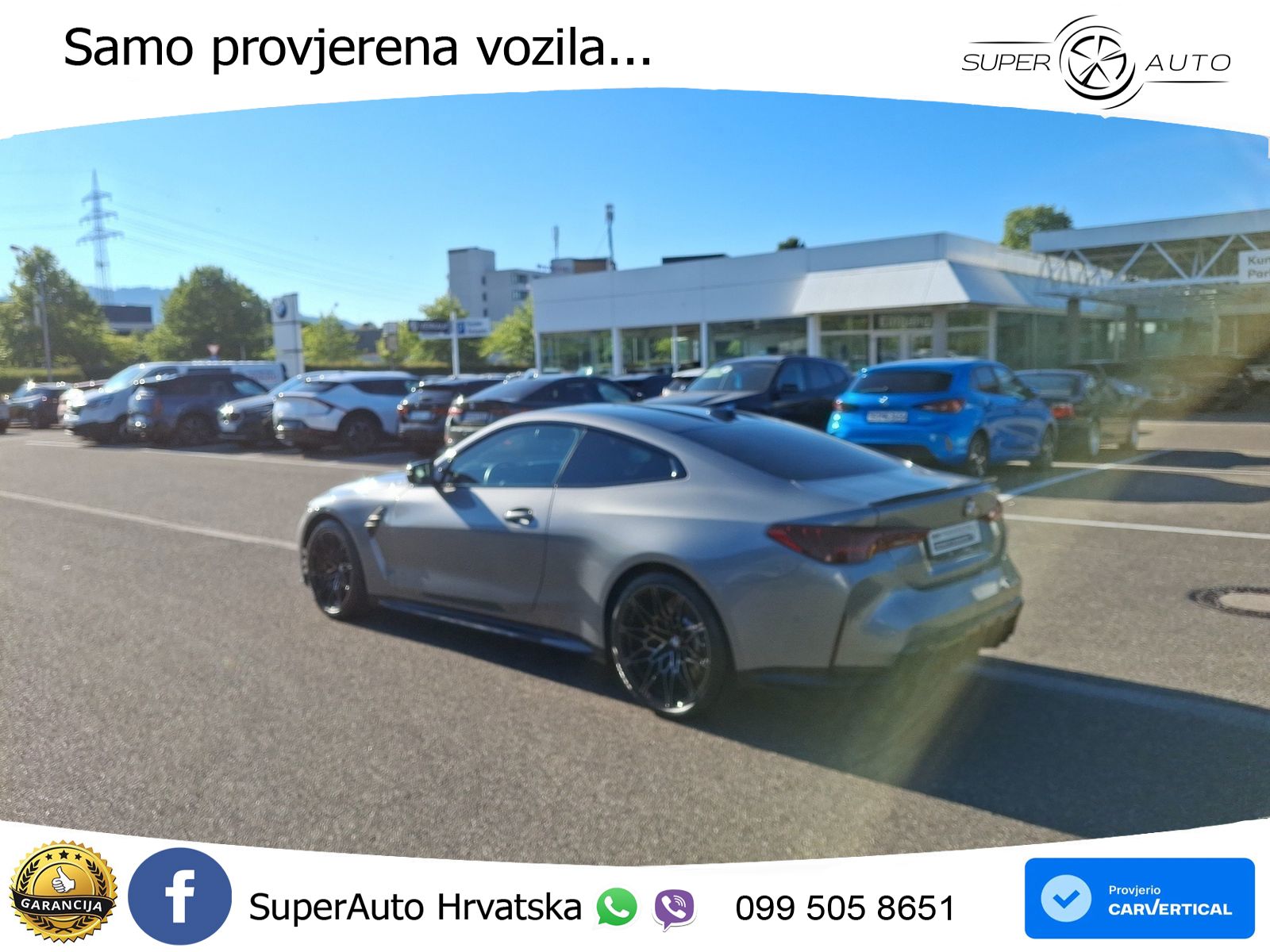BMW M4 Competition 3.0 (510 KS) Steptronic LED+GR SJED+ACC